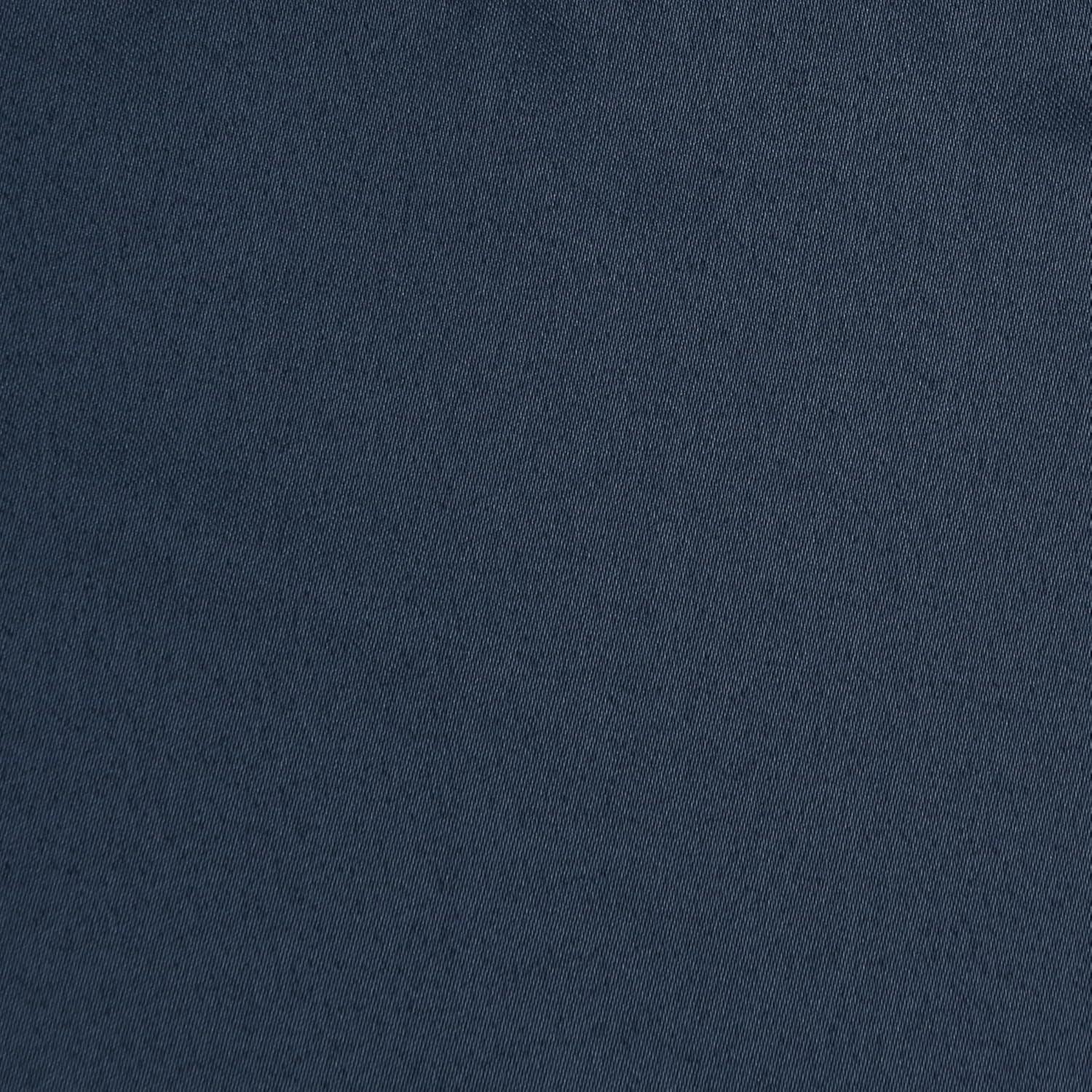 Sun Zero Bartlett Grommet Room Darkening Extra Wide Patio Curtain Panel, 100"X84", Navy Blue