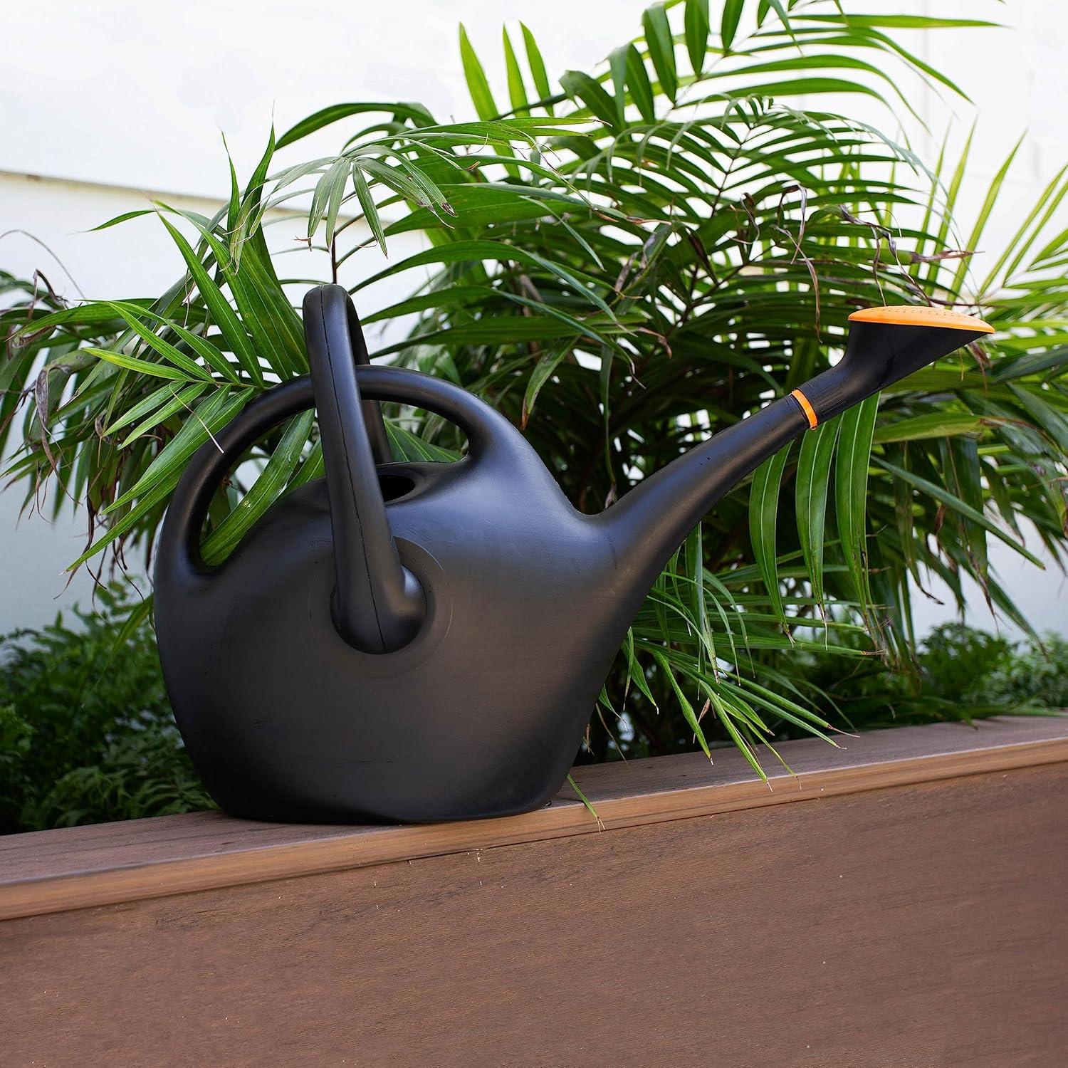 Bloem Easy Pour 2.6 Gallon Plastic Indoor/Outdoor Watering Can