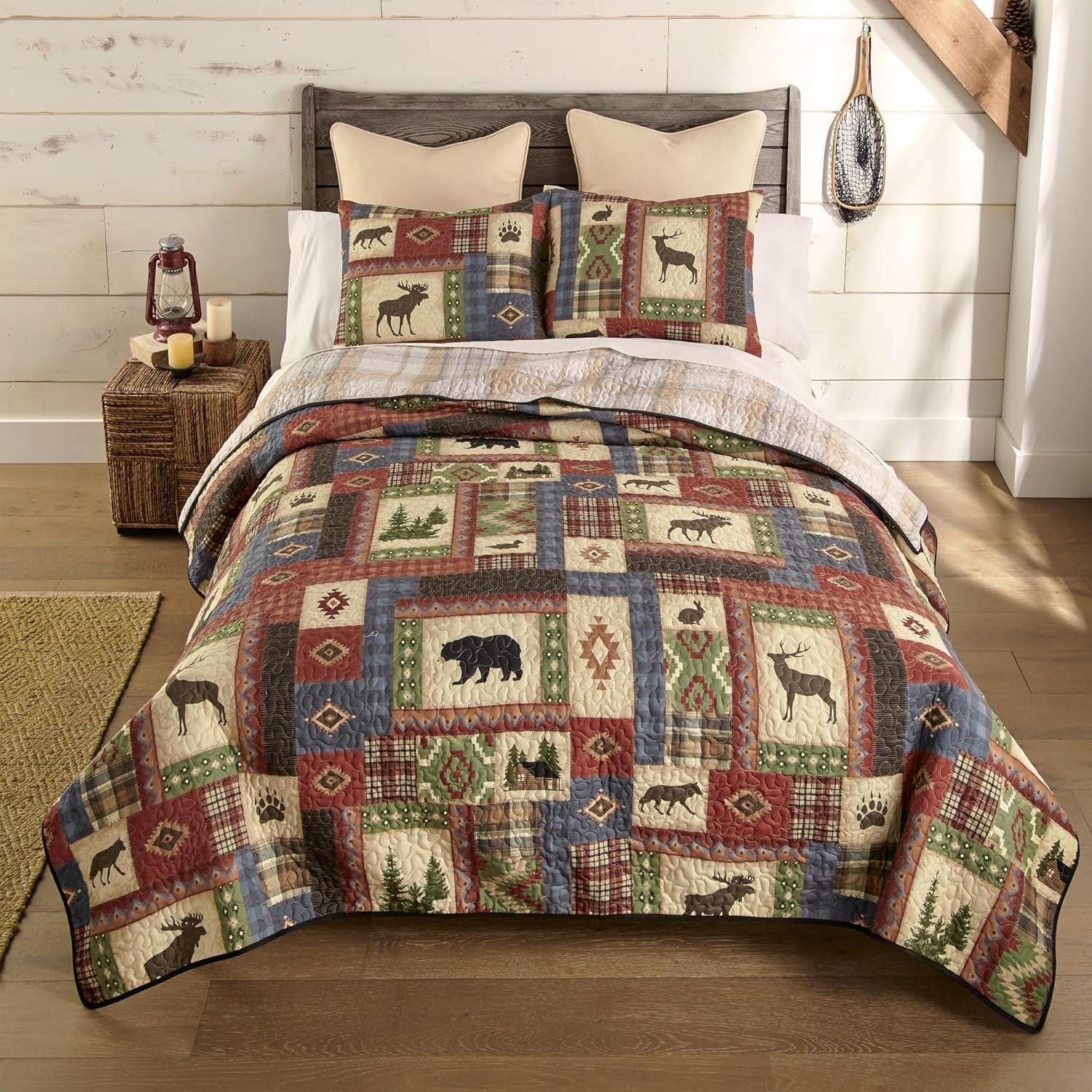 Your Lifestyle by Donna Sharp Forest Grove 2PC Microfiber Twin Quilt Set