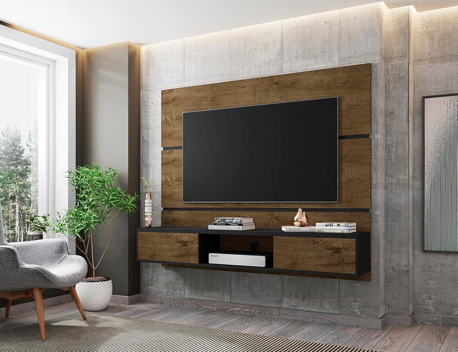 55" Vernon Floating Entertainment Center - Manhattan Comfort