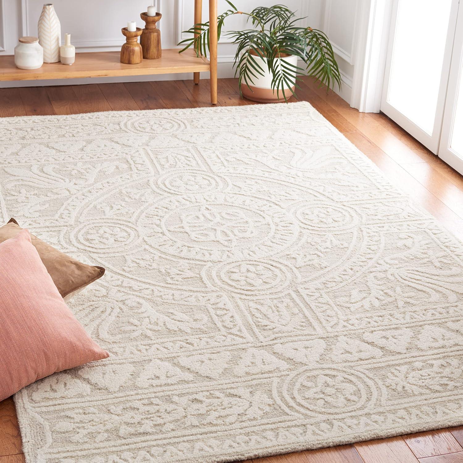 Blossom BLM109 Hand Tufted Area Rug  - Safavieh