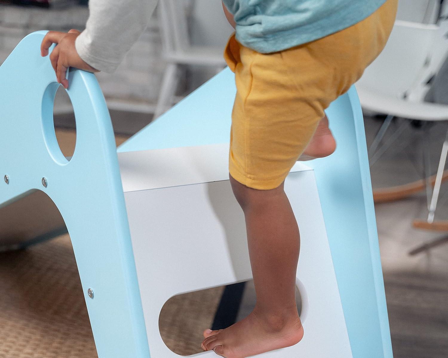 Avenlur Manuka - Indoor Wood Slide Blue