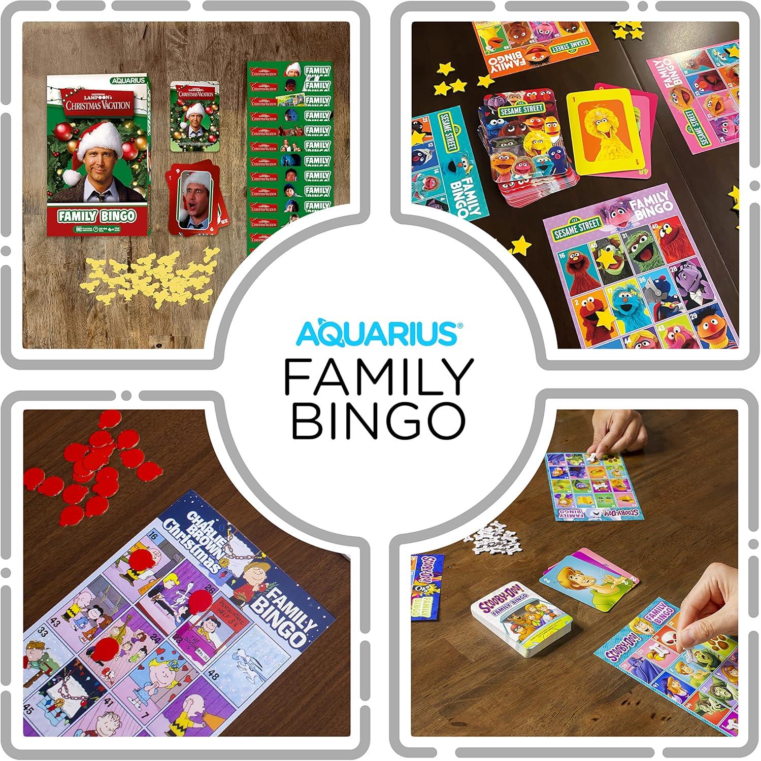 AQUARIUS - Christmas Vacation Family Bingo Game C43
