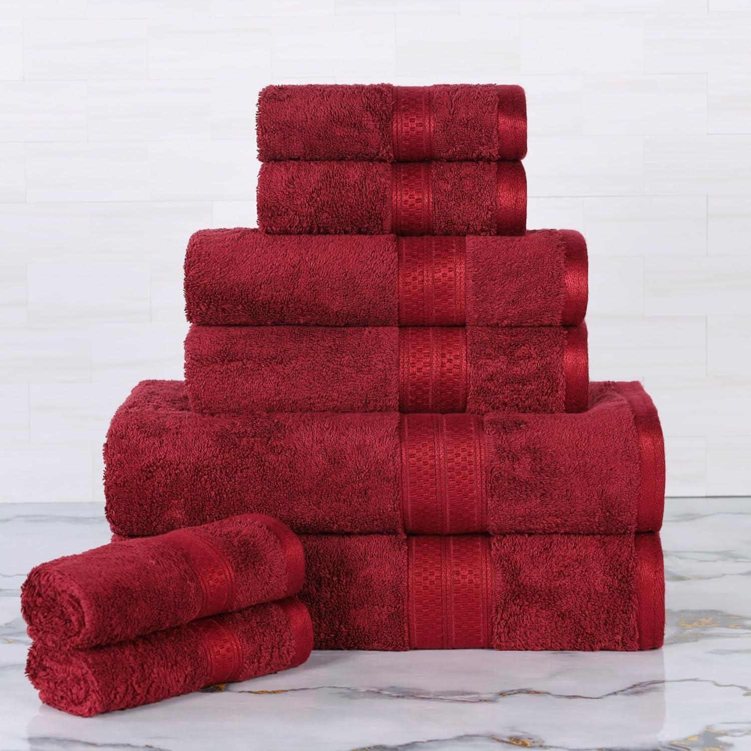 Superior Zinnia 60% Cotton And 40% Rayon From Bamboo Terrycloth Bath Towels