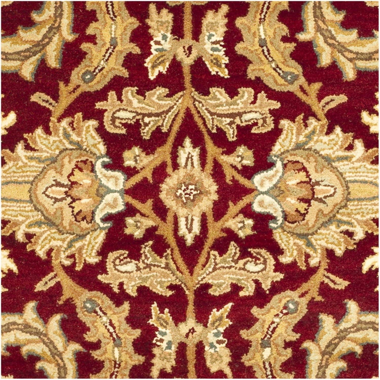 Heritage HG628 Hand Tufted Area Rug - Red/Ivory - 4'x6' - Safavieh.