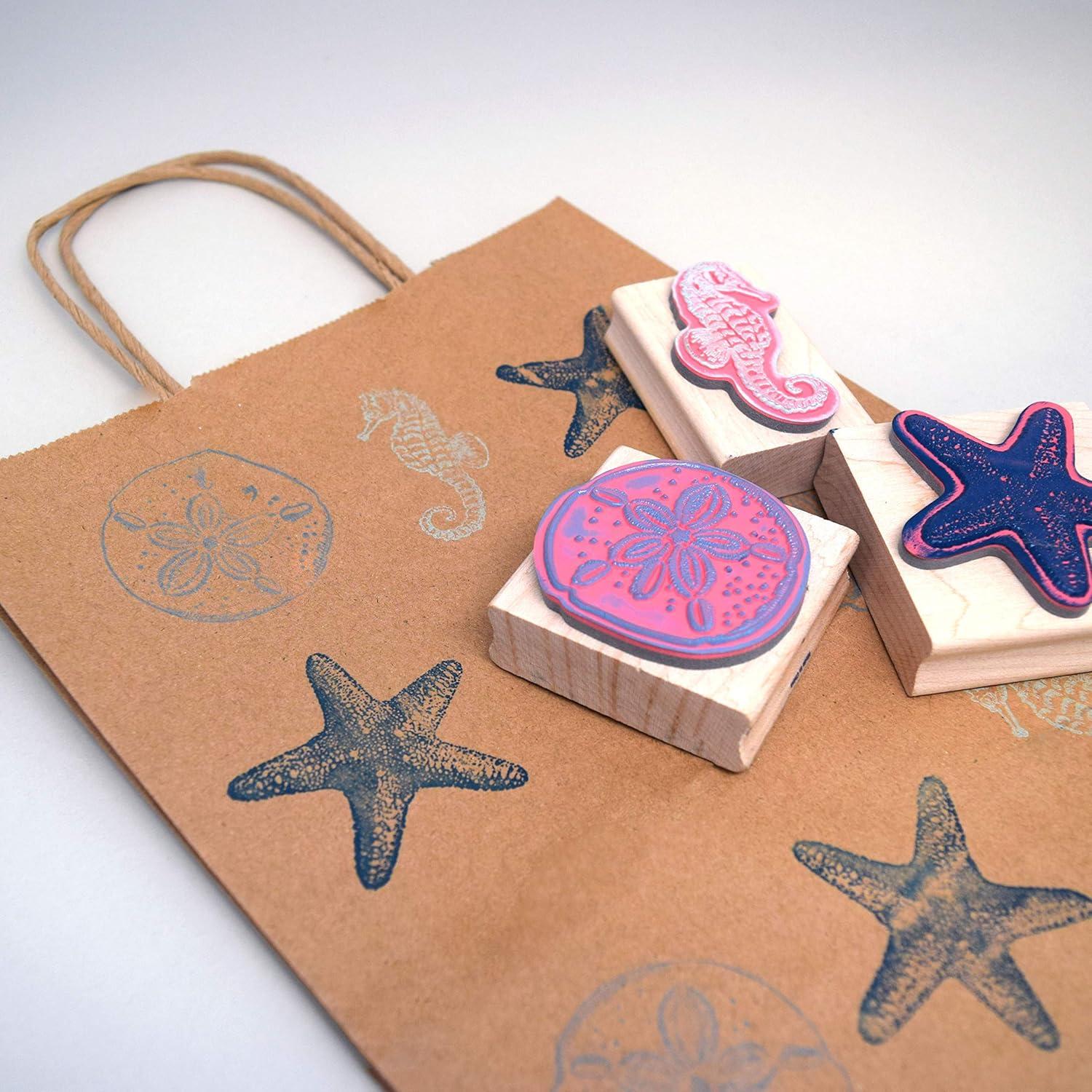 Eco-Friendly Brown Kraft Paper Shopping Bags with Handles, 8x4x10 inches, 50 Pack