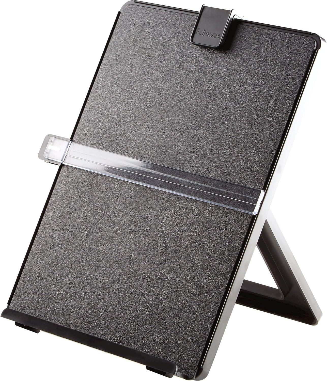 Black Plastic Non-Magnetic Letter Size Copy Holder