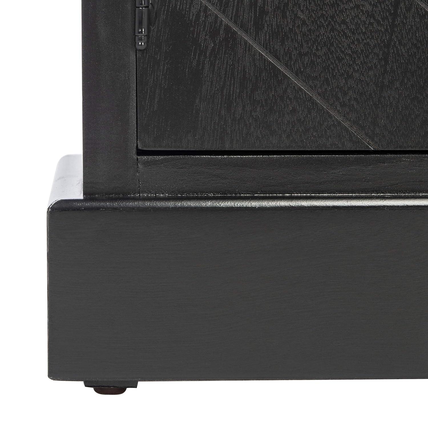 Peyton 2 Door Sideboard - CNS5712B - Black - Safavieh