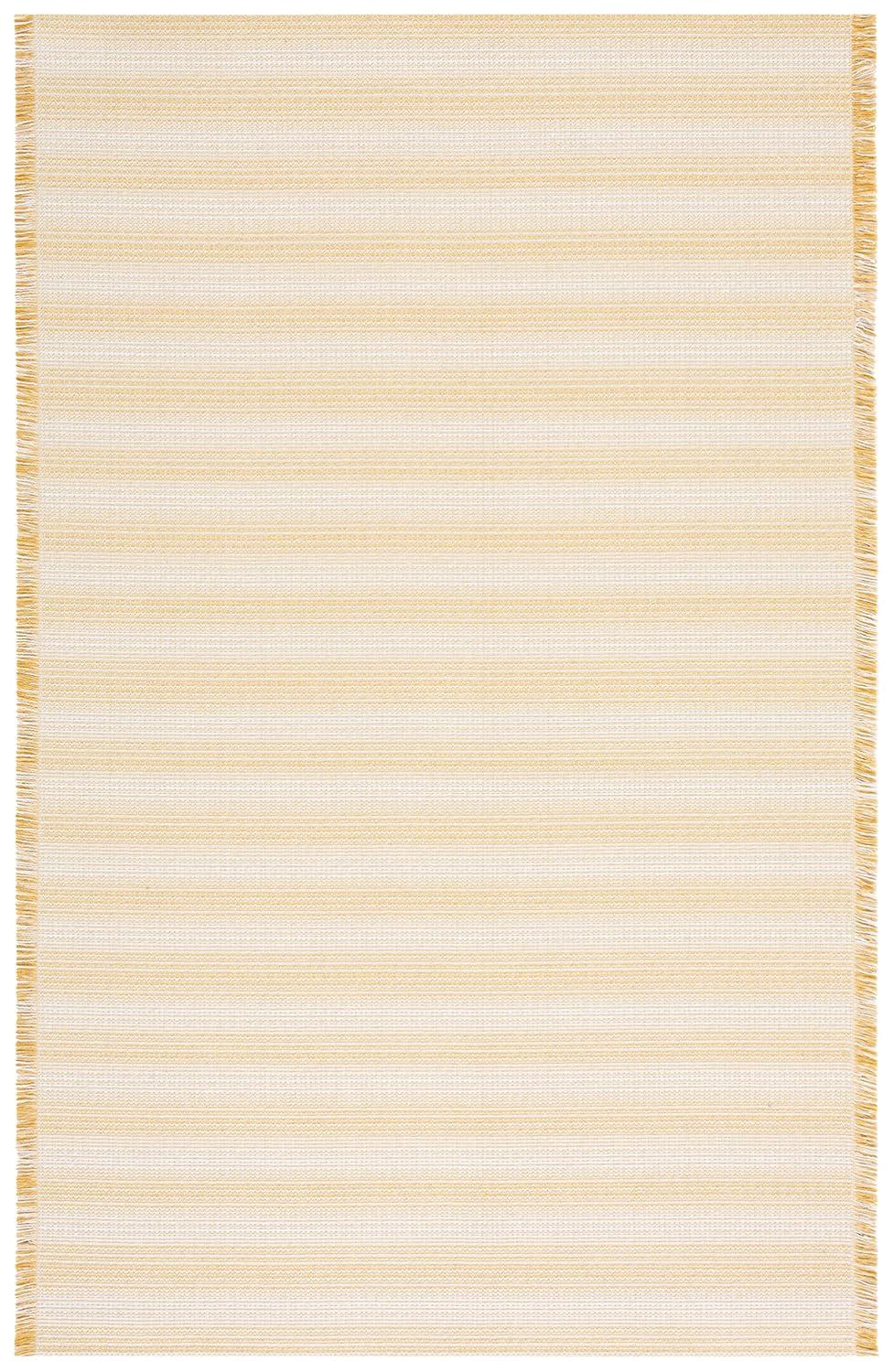 Augustine AGT501 Machine Made Indoor Area Rug - Ivory/Yellow - 8'x10' - Safavieh