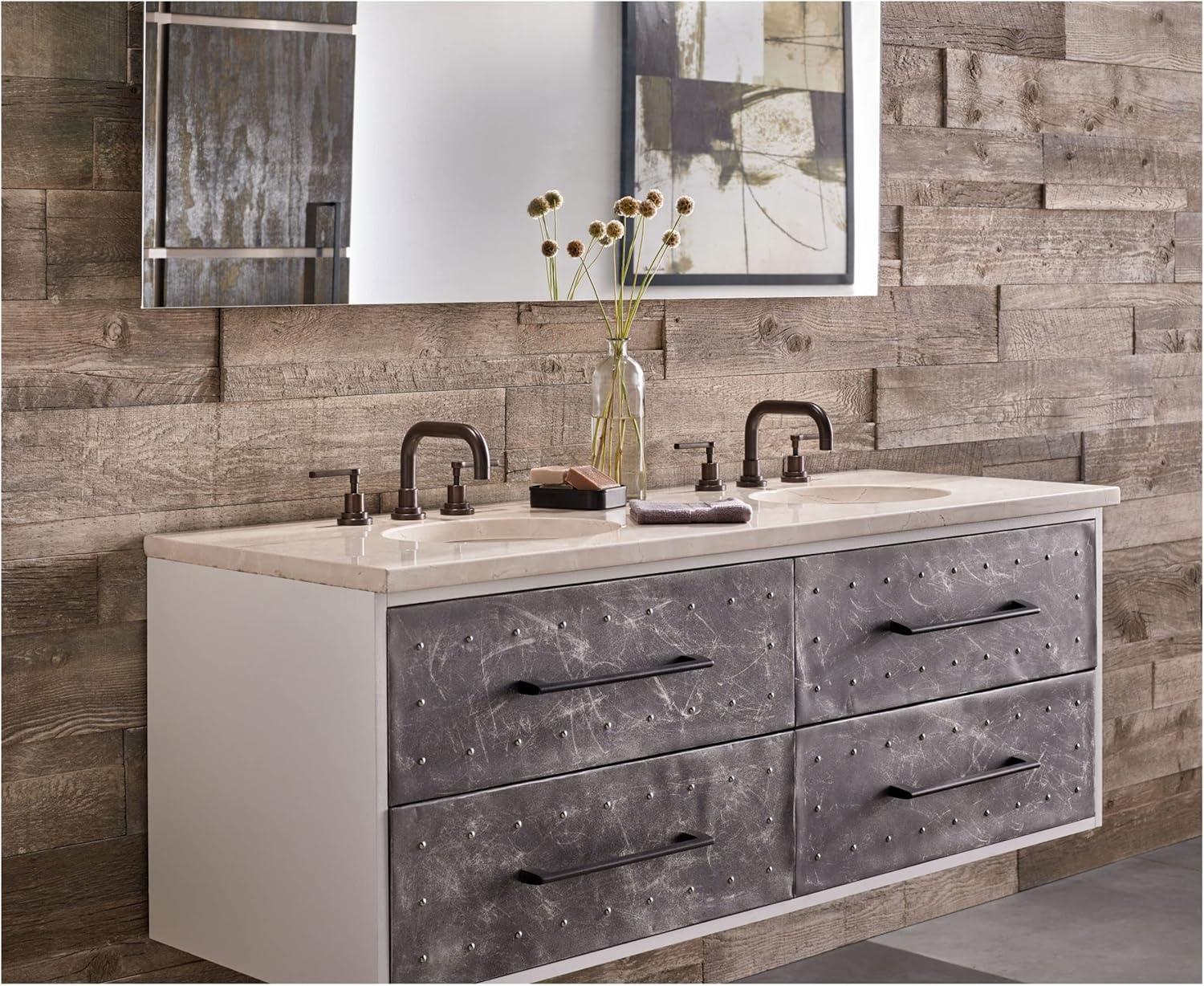 Lombardia Widespread Lavatory Faucet With U-Spout