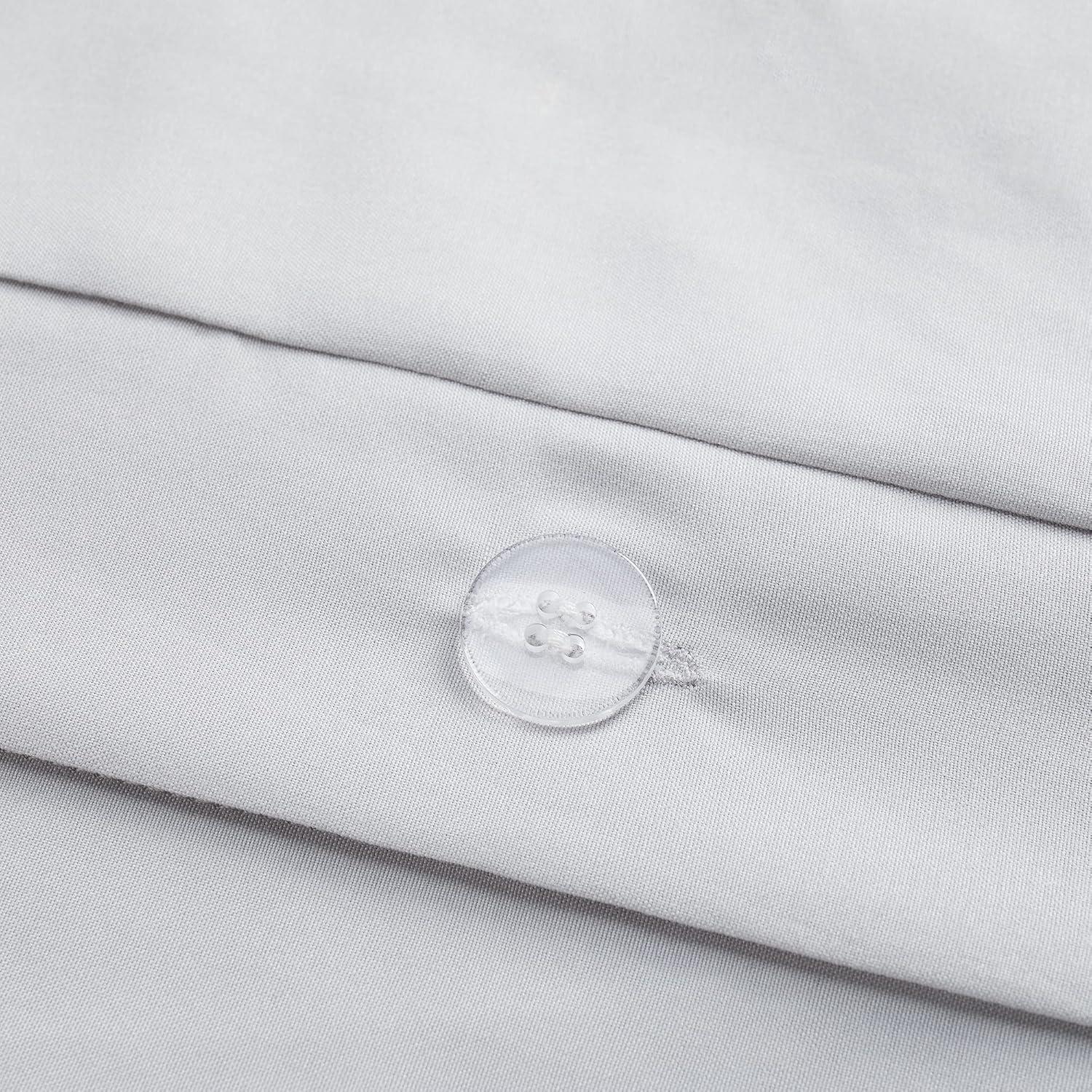 Serta Simply Clean Microfiber 3 Piece Duvet Cover Set