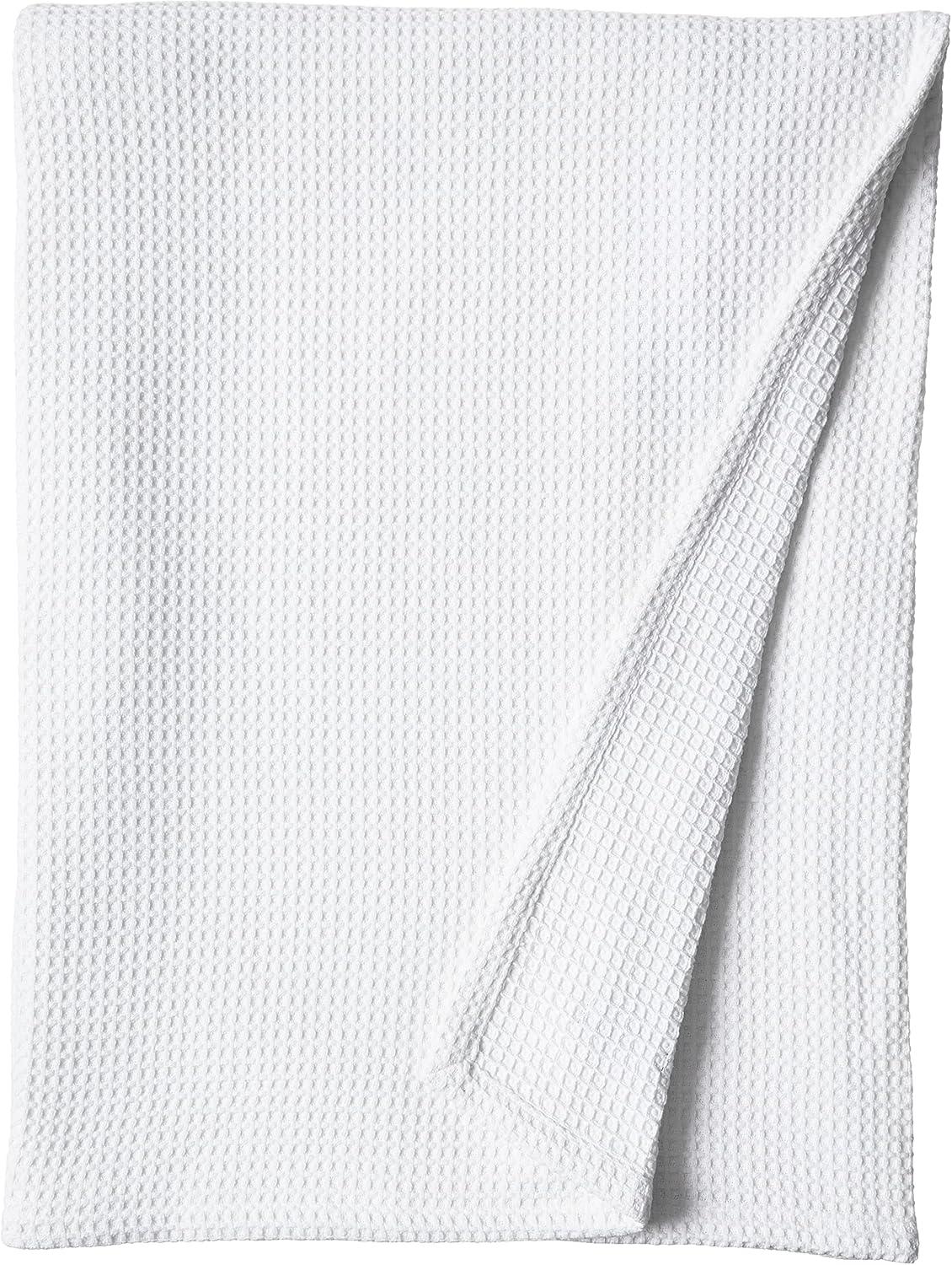 Vera Wang Waffleweave Cotton Blanket