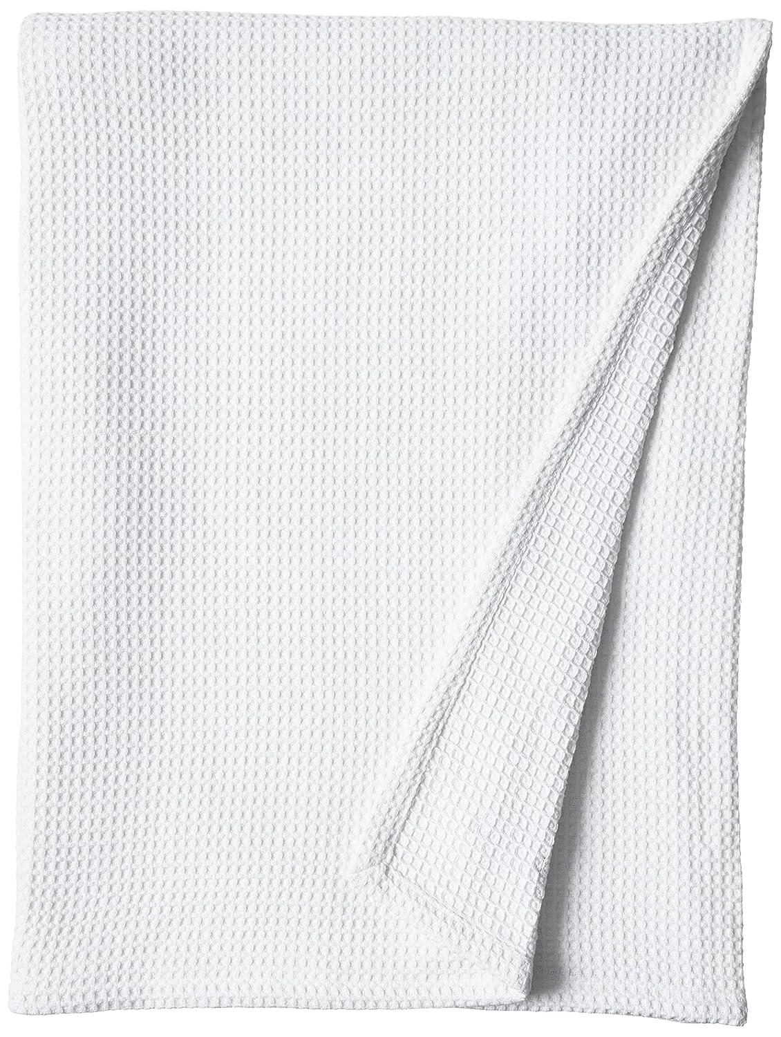 Vera Wang Waffleweave Cotton Blanket