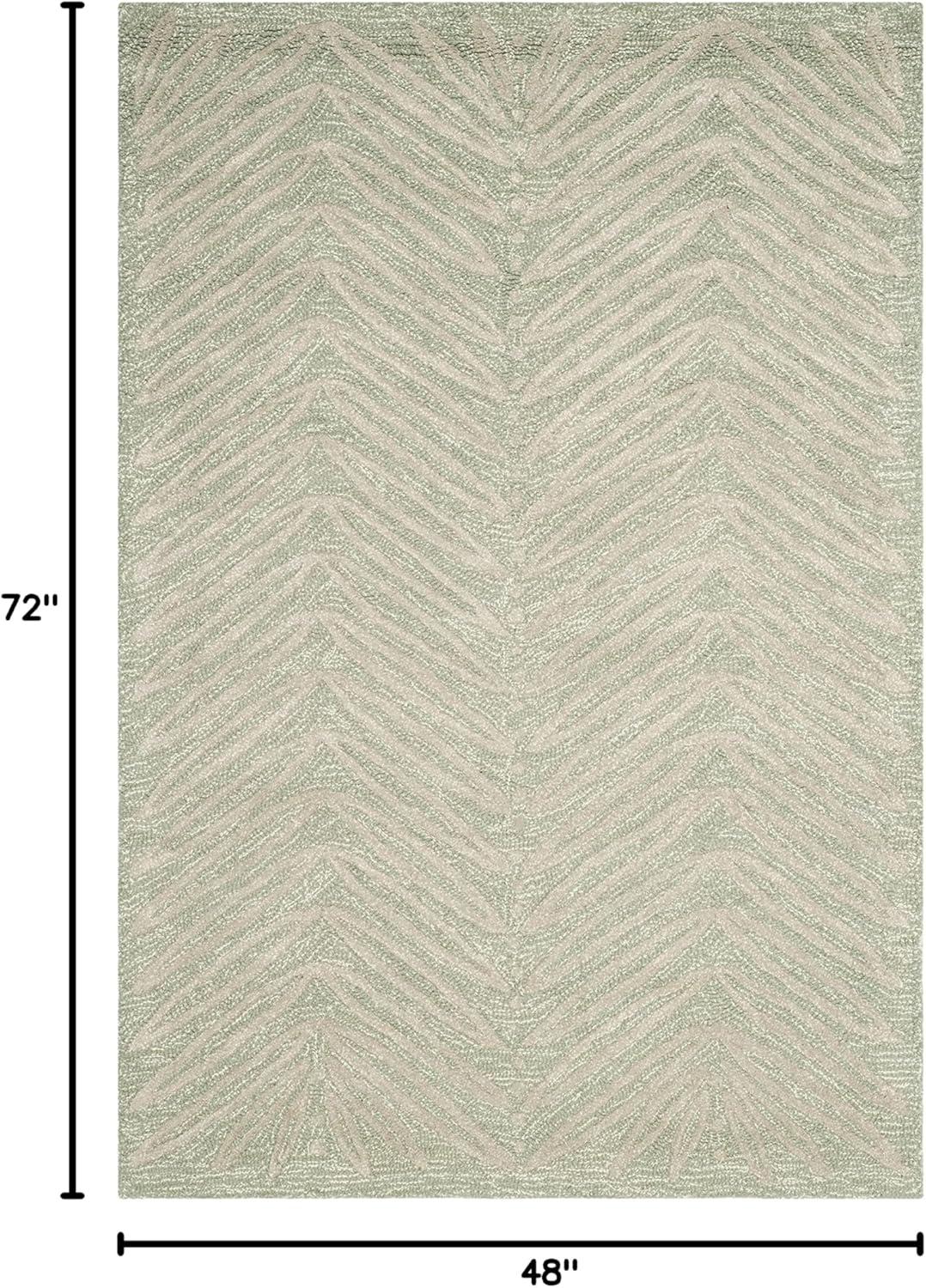 SAFAVIEH Martha Stewart MSR3612D Milk Pail Green Rug