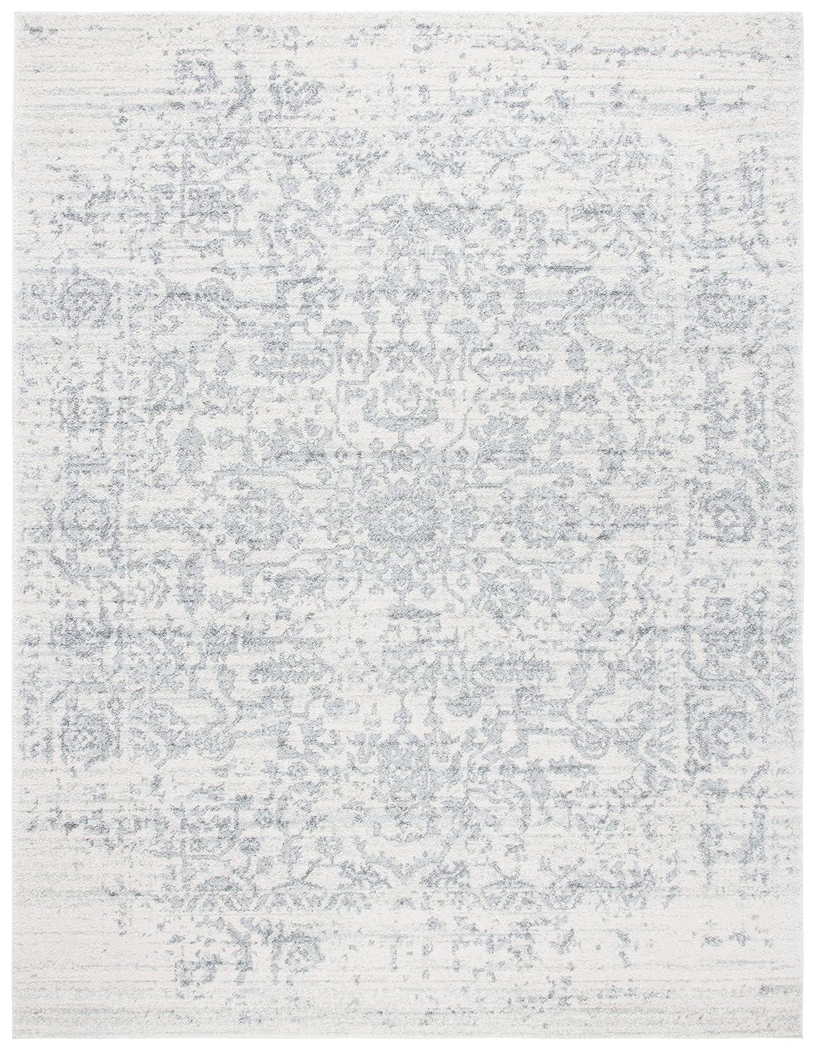 Madison MAD603 Power Loomed Indoor Area Rug - Silver/Ivory - 9'x12' - Safavieh