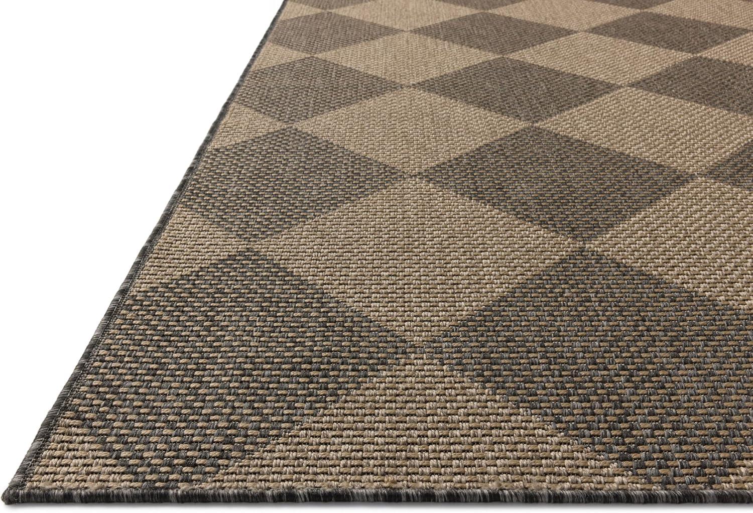 Chris Loves Julia x Loloi Providence Graphite / Sand Indoor/Outdoor Area Rug