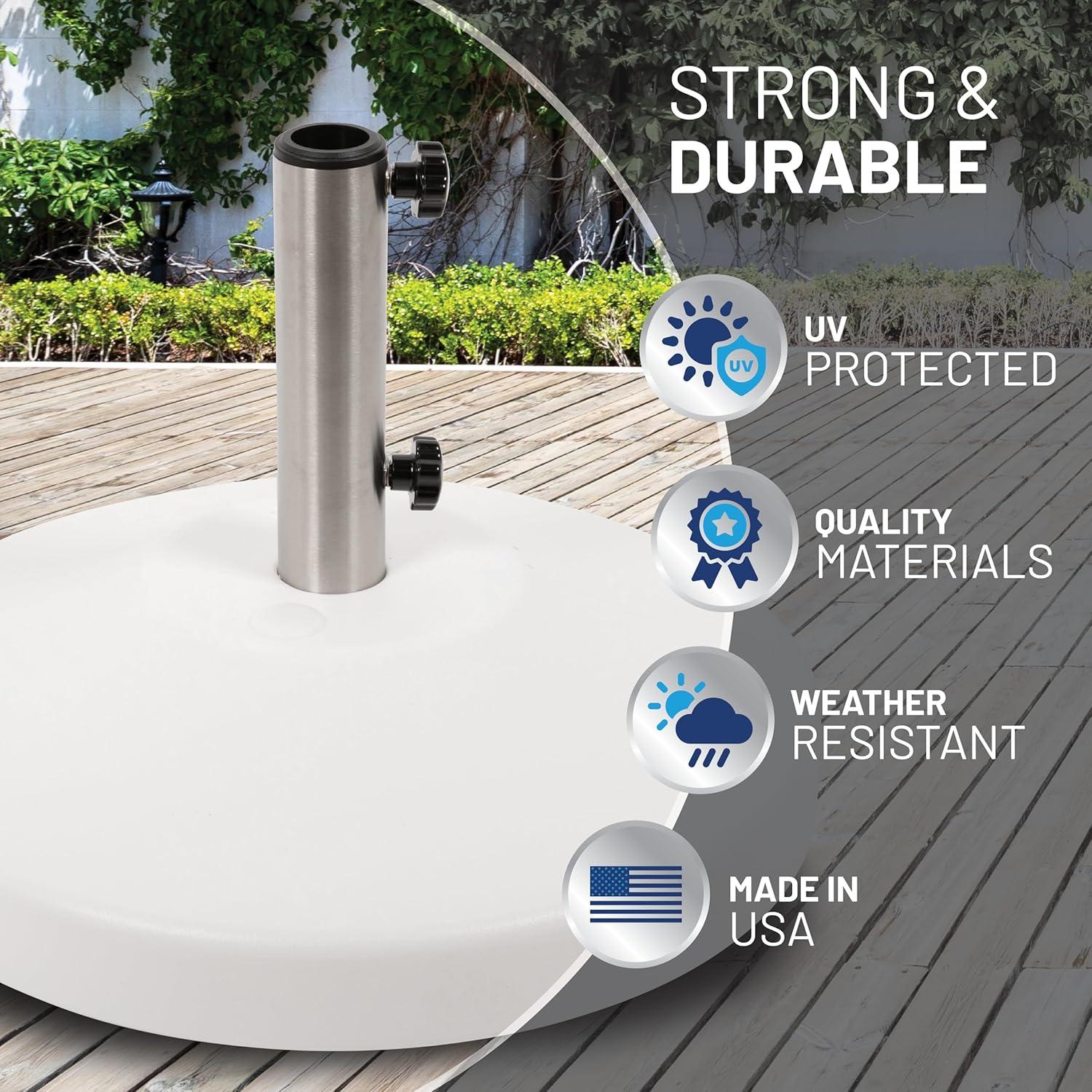 US Weight Fillable Free Standing Umbrella Base