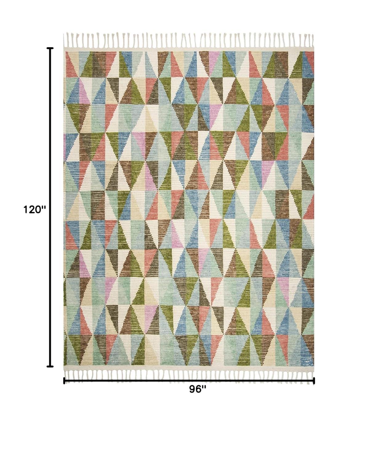 Kenya KNY118 Hand Knotted Area Rug - Multi - 8'x10' - Safavieh.
