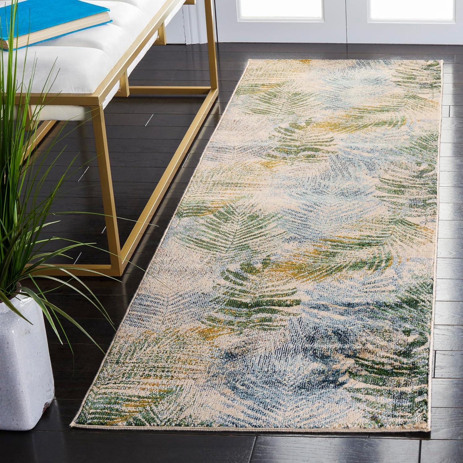 Lillian 300 LLN308 Power Loomed Rugs - Safavieh