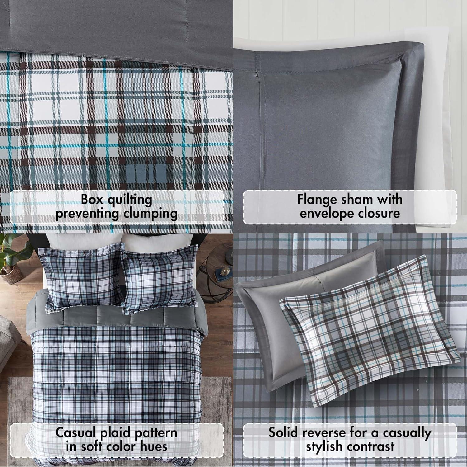 Madison Park Essentials Parkston 3M Scotchgard Down Alternative All Season Comforter Set