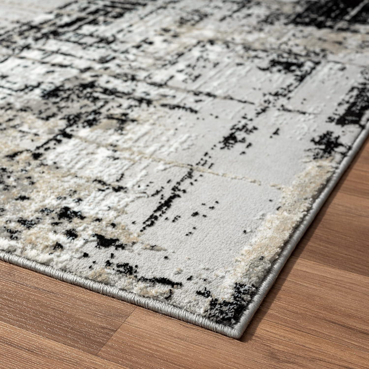 Luxe Weavers Modern Abstract Indoor Area Rug