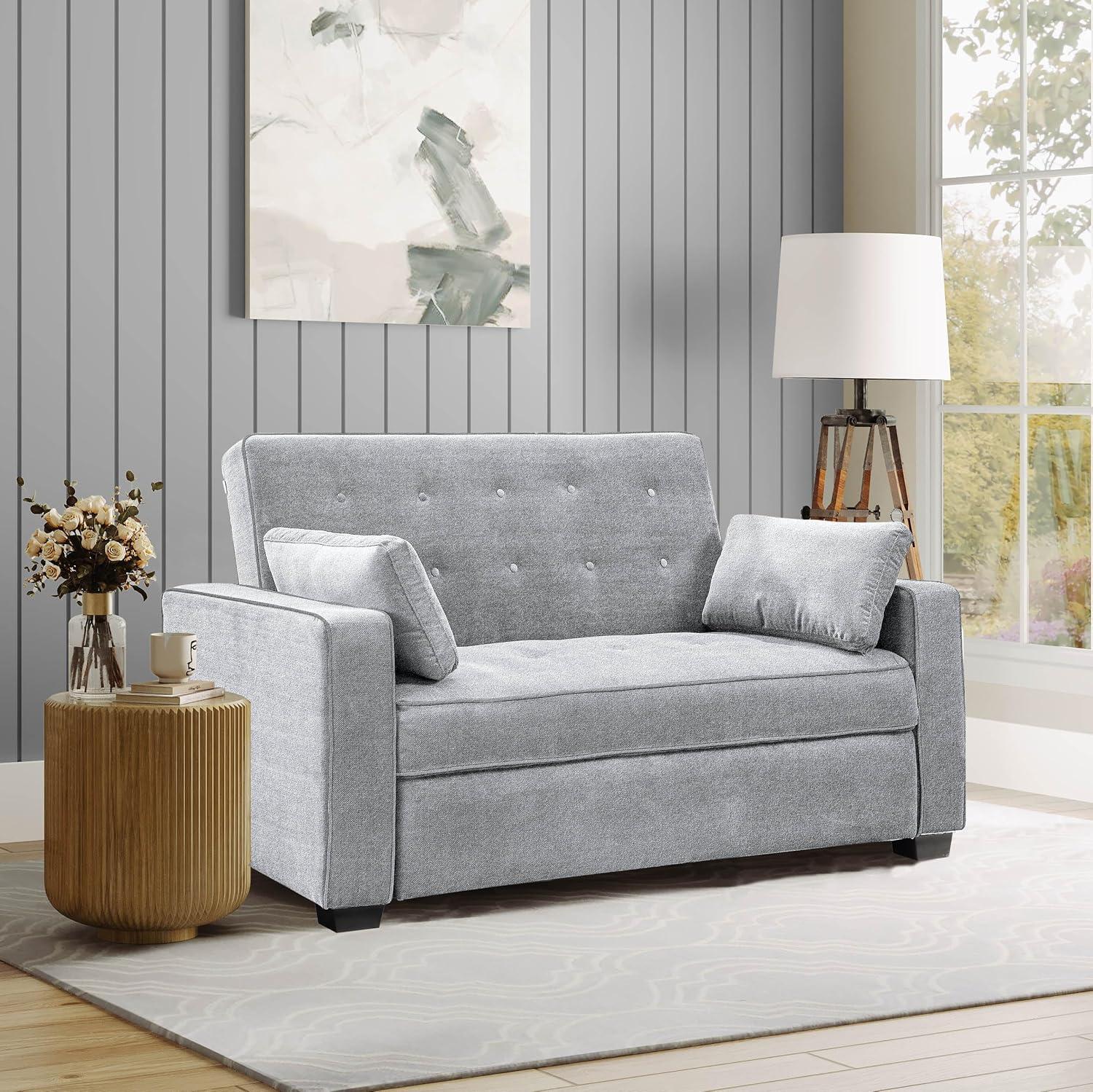 Serta Monroe Full Size Convertible Sofa