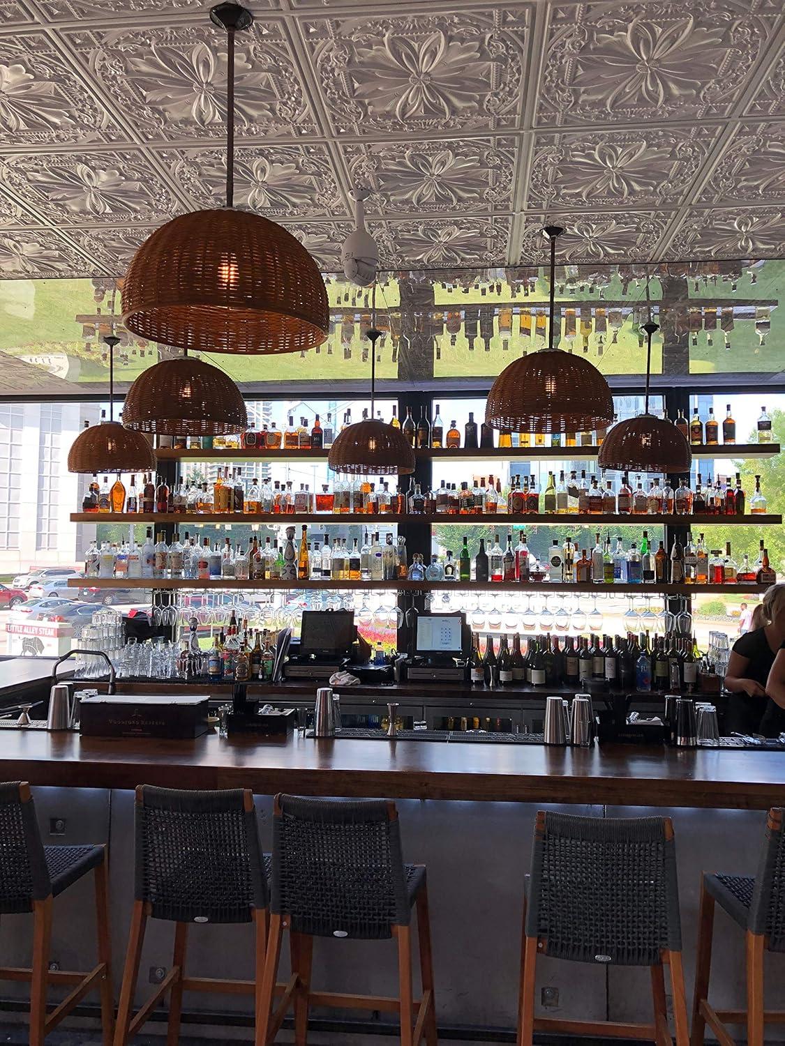 FromPlainToBeautifulInHours Milan 24'' L x 24'' W Textured PVC Drop-In & Glue Up Ceiling Tile Ceiling Tile (Set of 25)