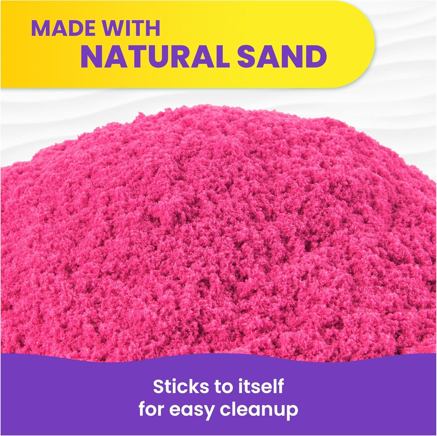 Kinetic Sand Crystal Pink Shimmer Sand 2lb