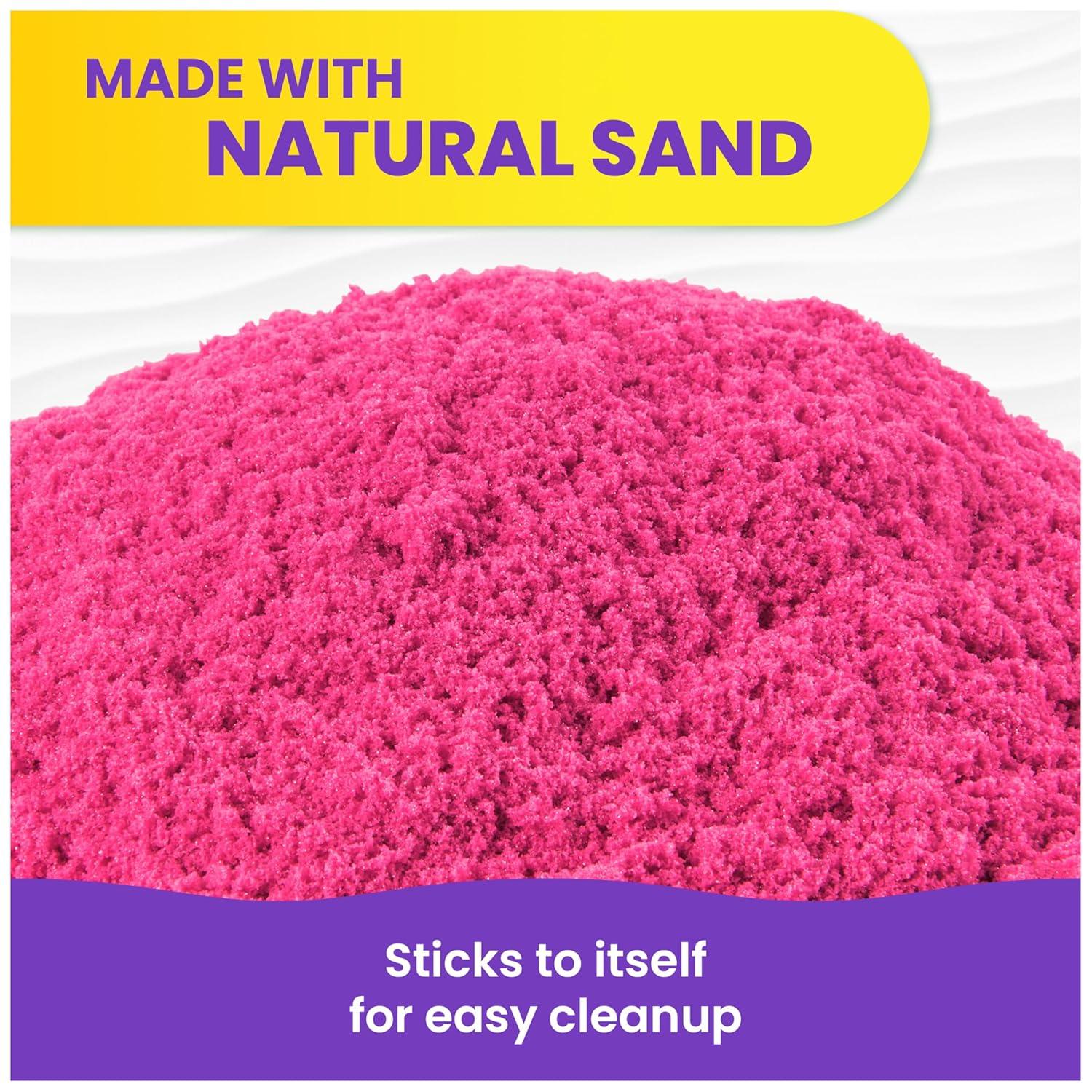 Kinetic Sand Crystal Pink Shimmer Sand 2lb