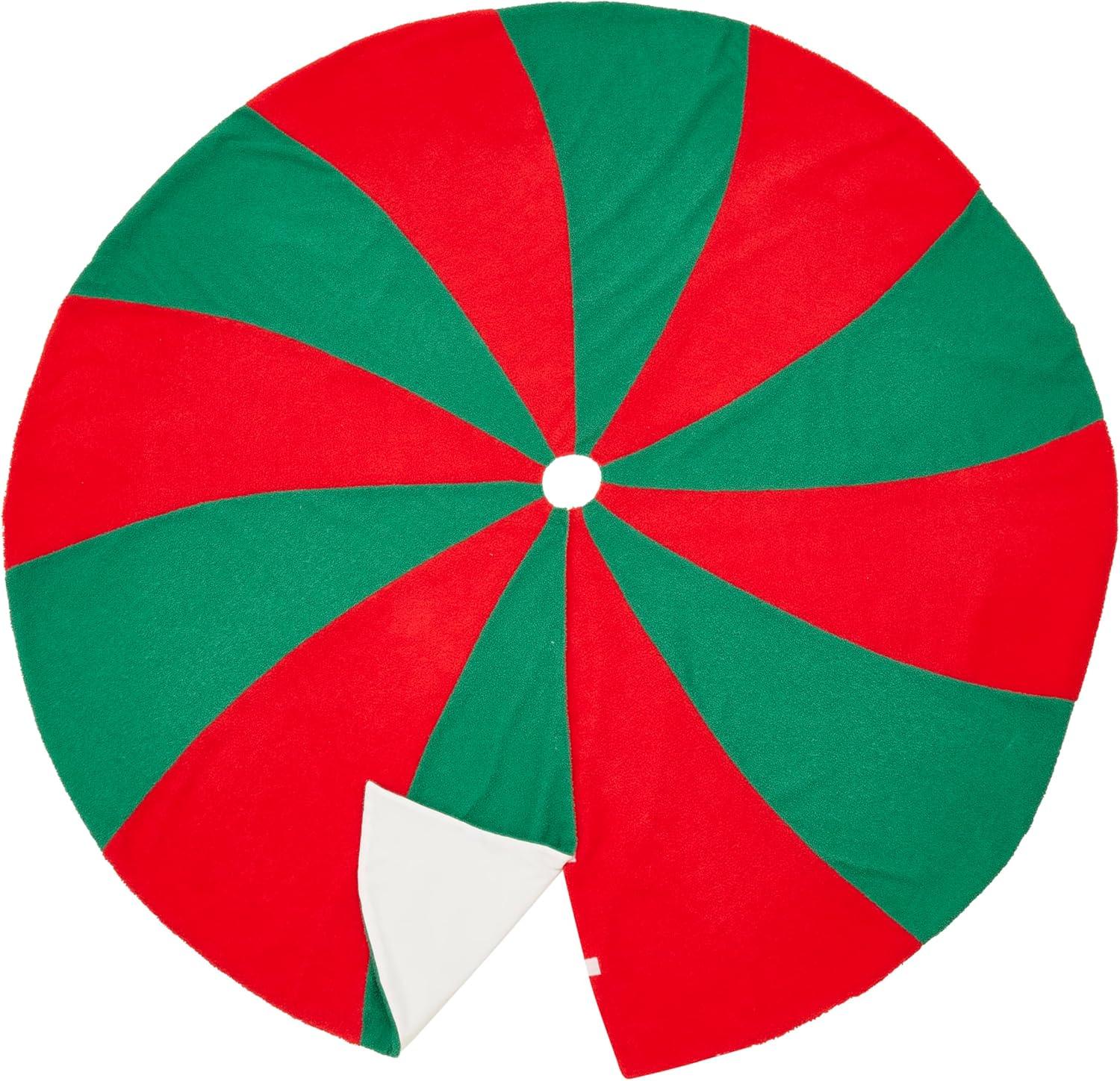 Saro Merry and Bright Candy Cane Tree Skirts