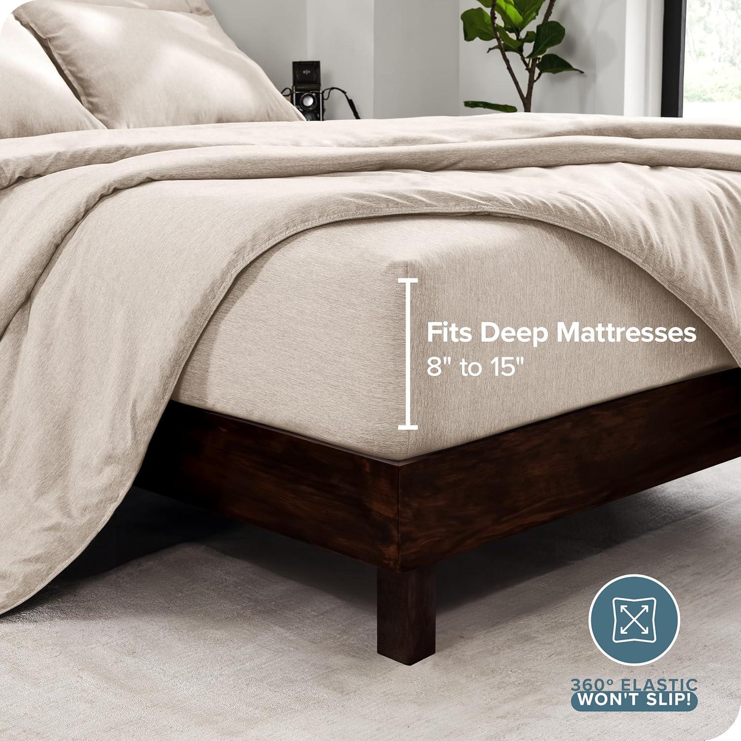 Bare Home Microfiber Complete Bedding Set