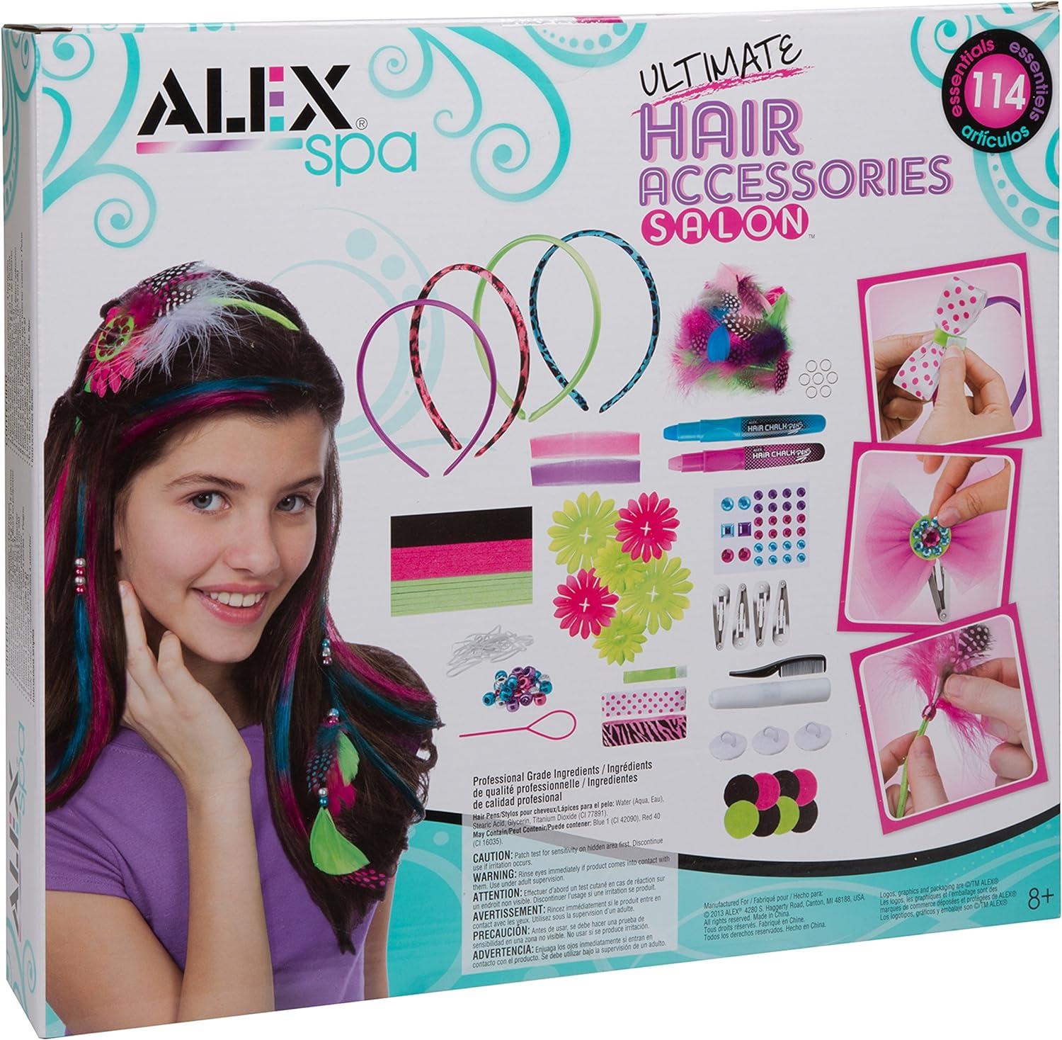 Alex Spa Ultimate Hair Accessories Salon Girls Fashion Activity