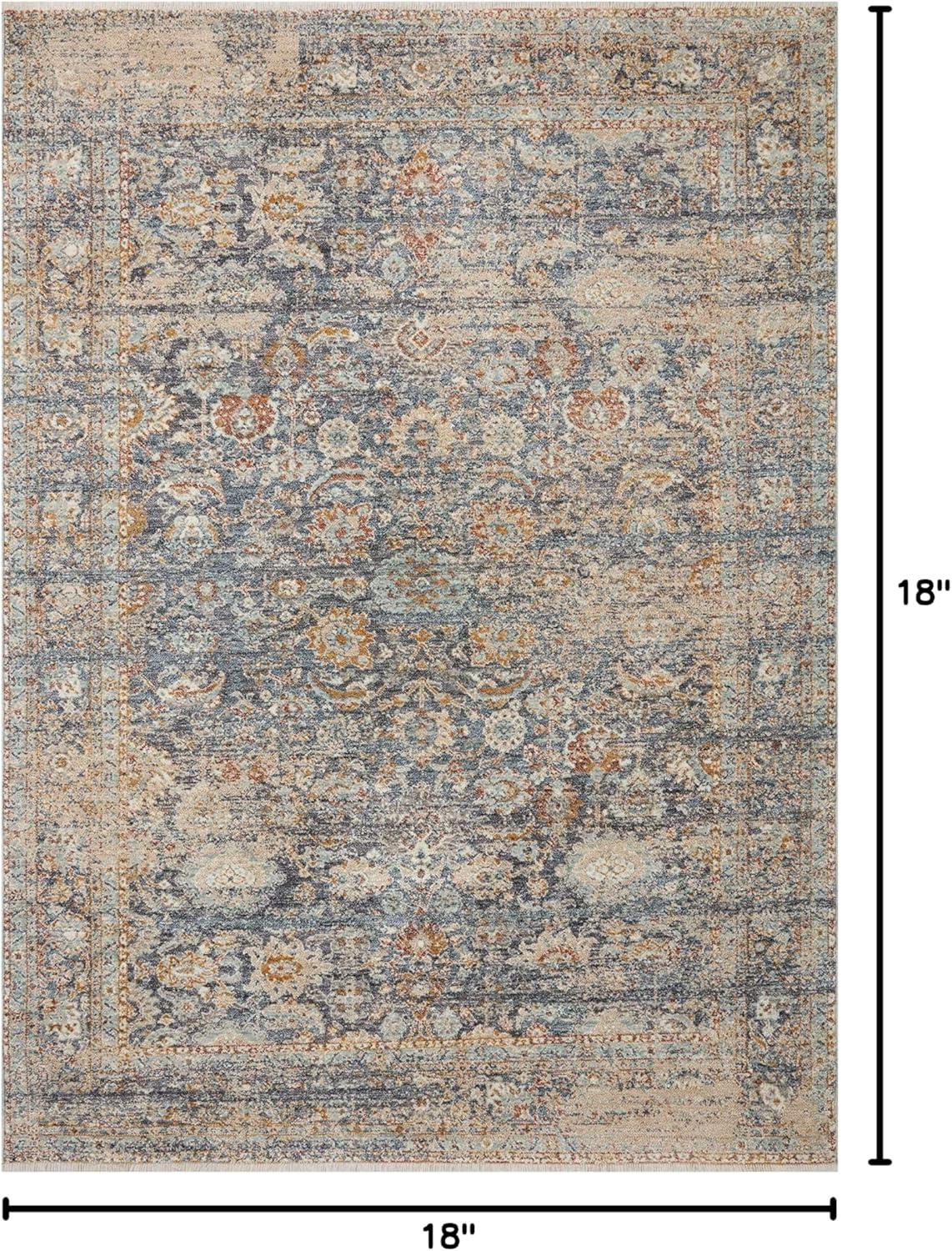 Angela Rose x Loloi Blake Navy / Multi Area Rug