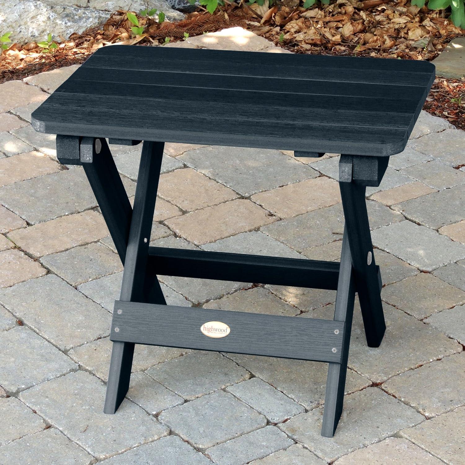 highwoodÂ® Eco-Friendly Folding Adirondack Side Table