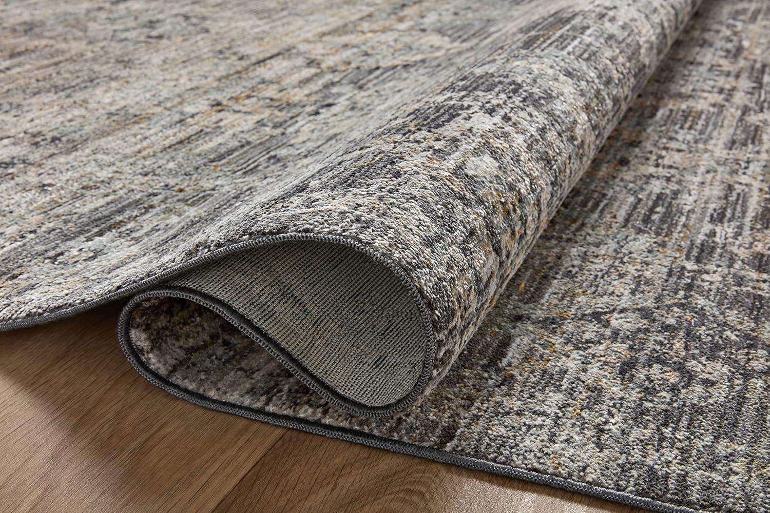 Jean Stoffer x Loloi Katherine Graphite / Jade Area Rug