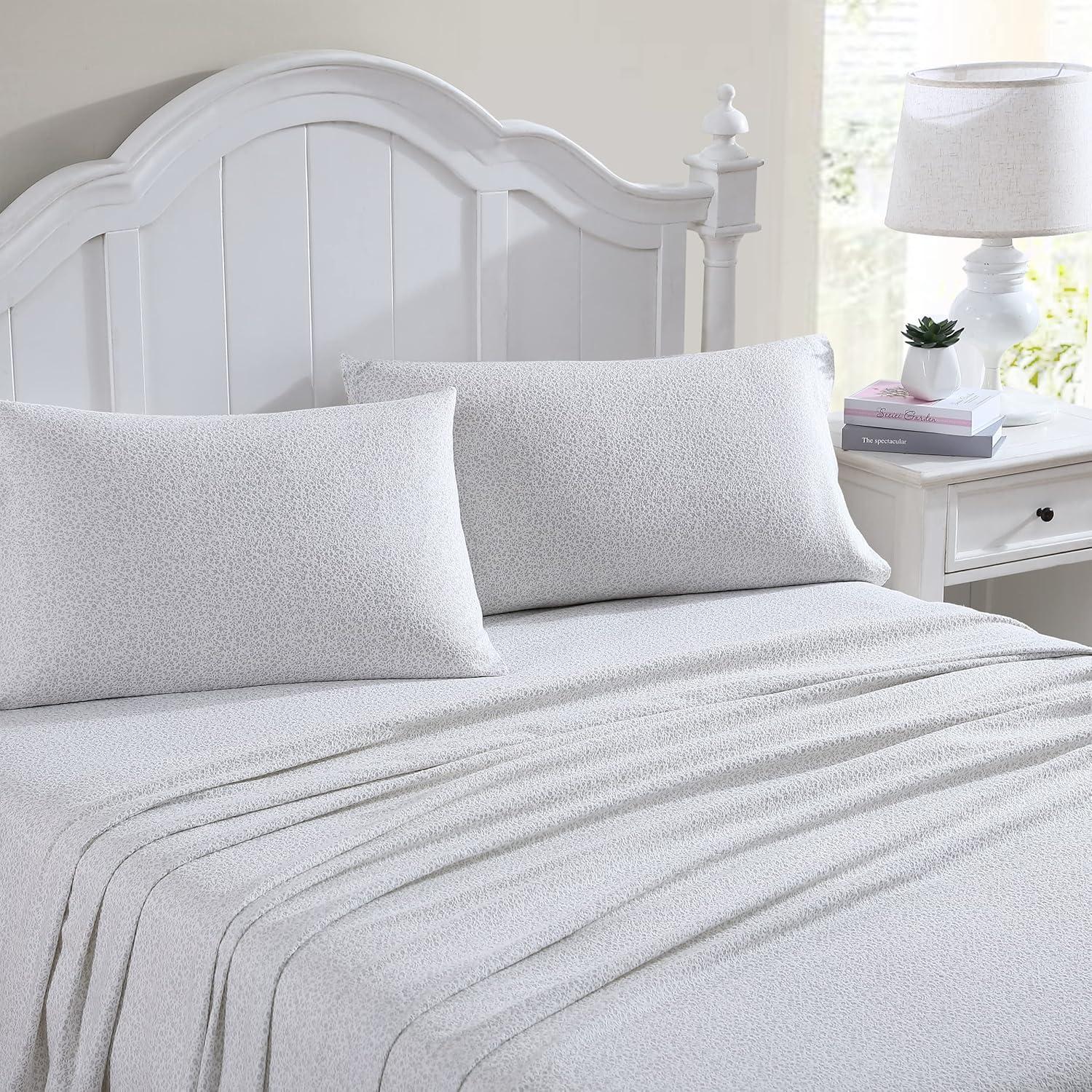 Laura Ashley Laura Ashley Cotton Flannel Cozy Sheet Sets