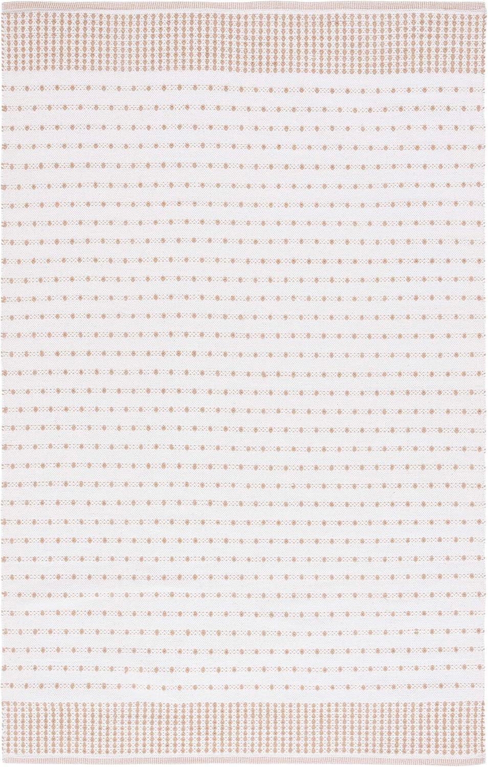 Montauk MTK714 Hand Woven, Flat Weave Indoor Accent Rug - Beige/Ivory - 3'x5' - Safavieh