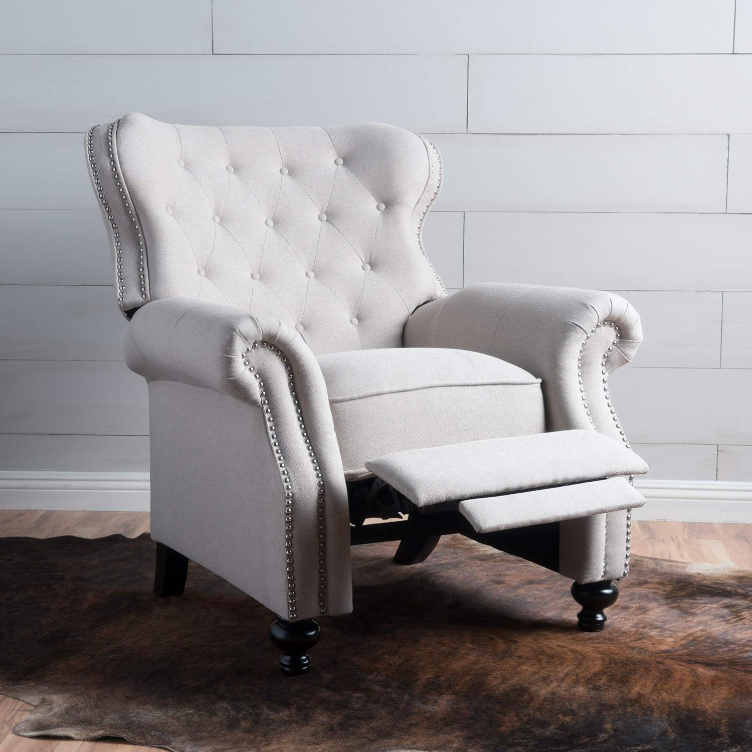 Walder Tufted Recliner - Christopher Knight Home