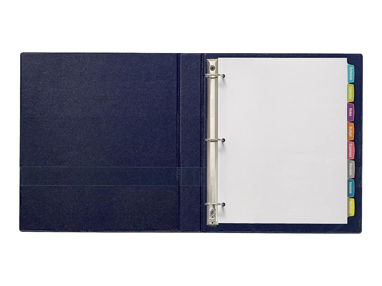 Avery Big Tab Printable Label Dividers, Easy Peel Labels, 8 Tabs