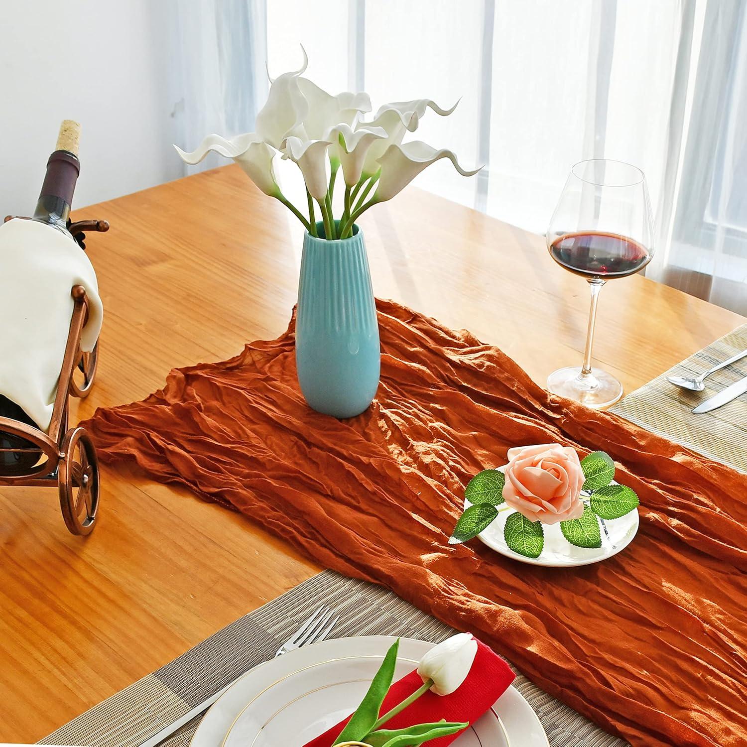 Namzi -a 20pcs Fake Flowers Artificial Calla Lily Silk Flowers 13.4 Inch for Mother's Day Easter Home Kitchen and Wedding (White)