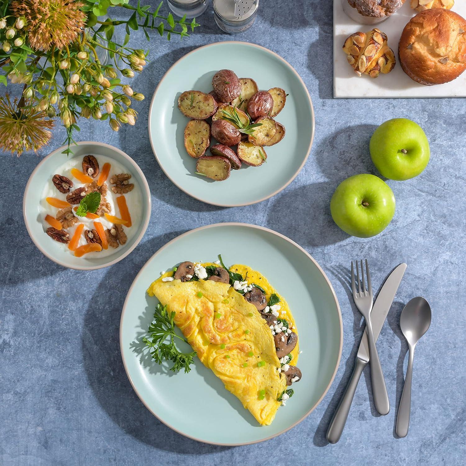 Rockaway 12 Piece Dinnerware Set