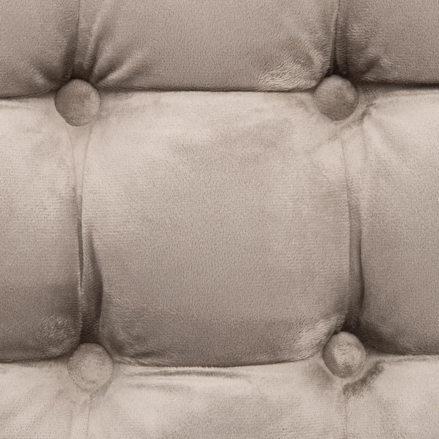 Charlene Tufted Cocktail Ottoman  - Safavieh