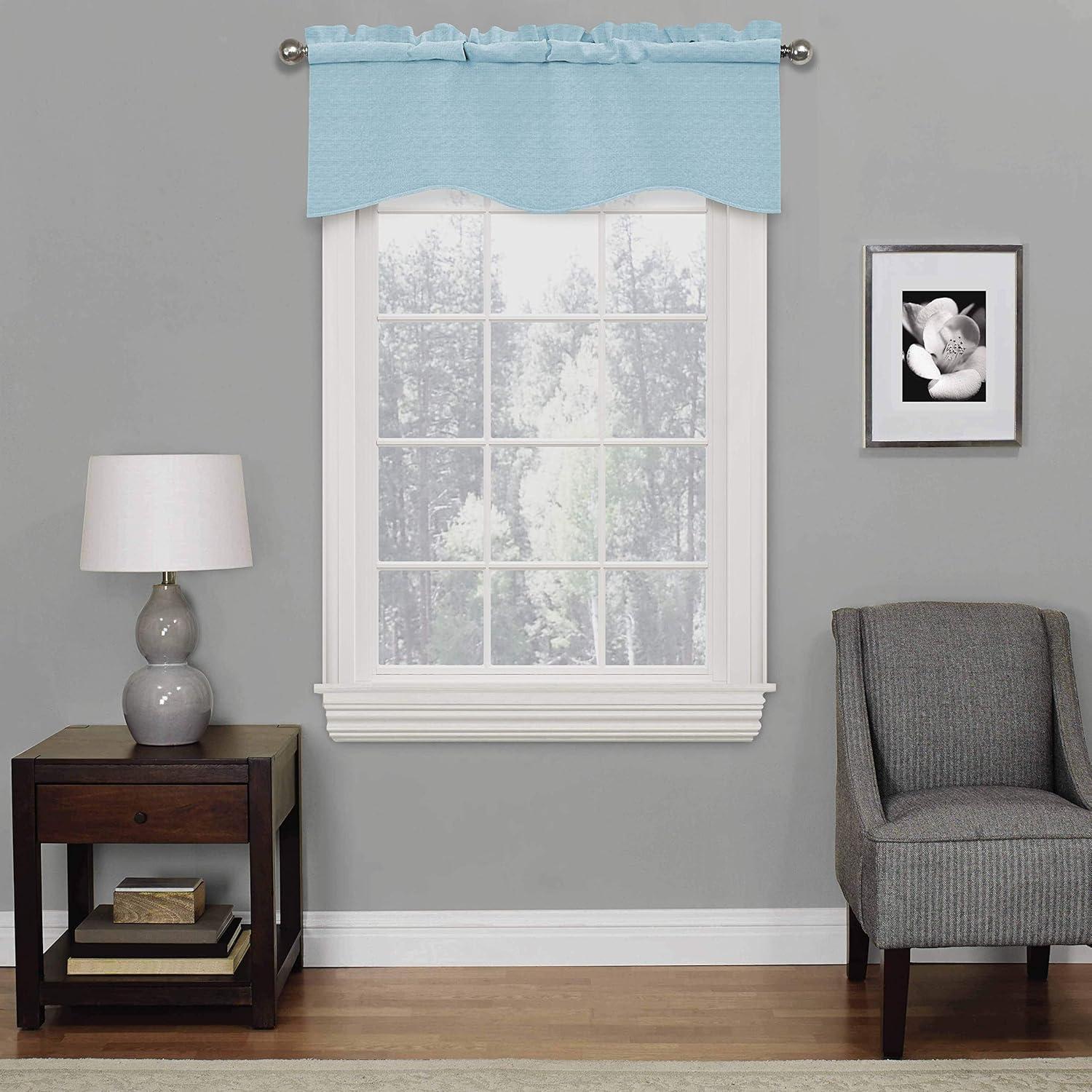 Kendall Scalloped 42'' W Window Valance