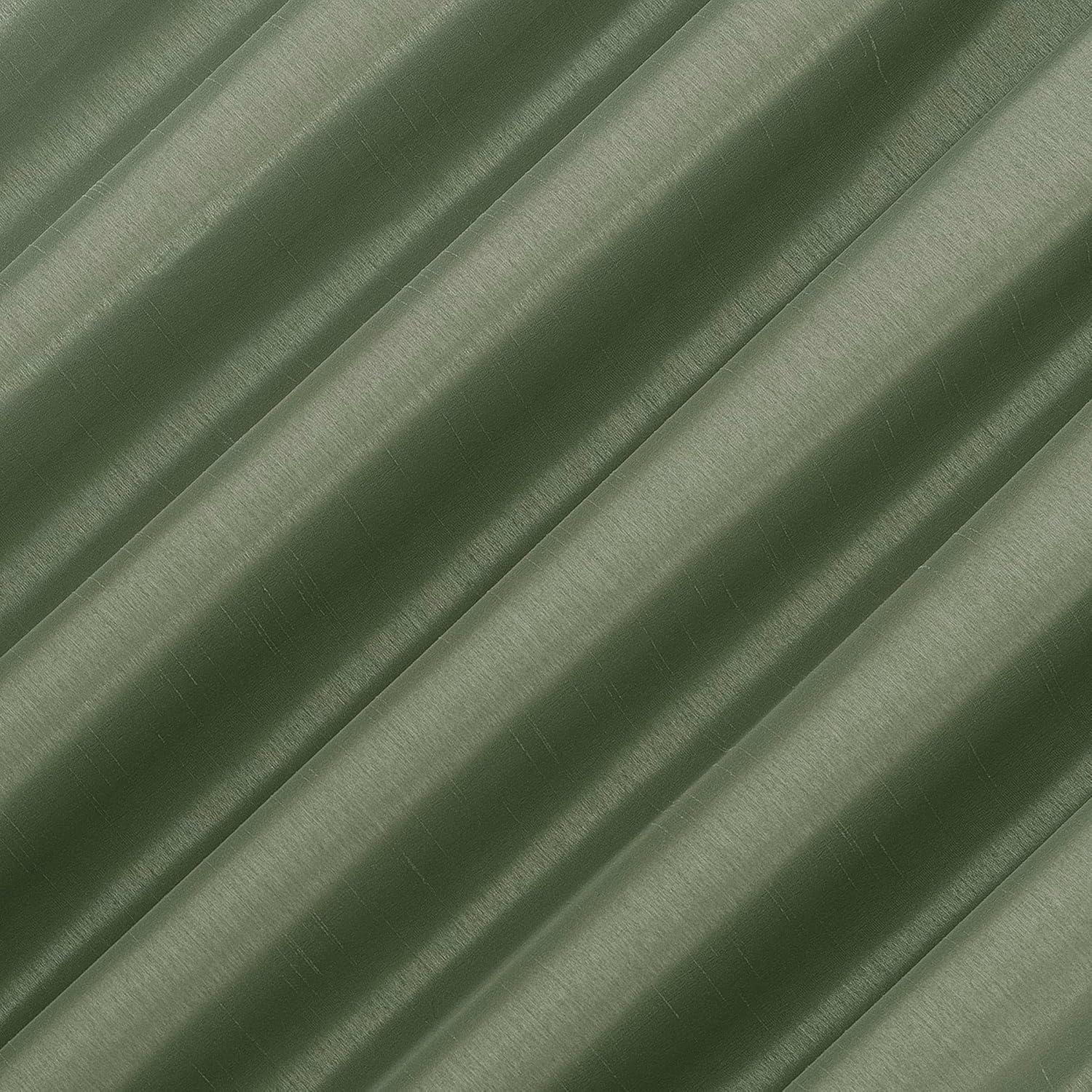 Sun Zero Faux Dupioni Silk Thermal Extreme 100% Blackout Back Tab Curtain Panel