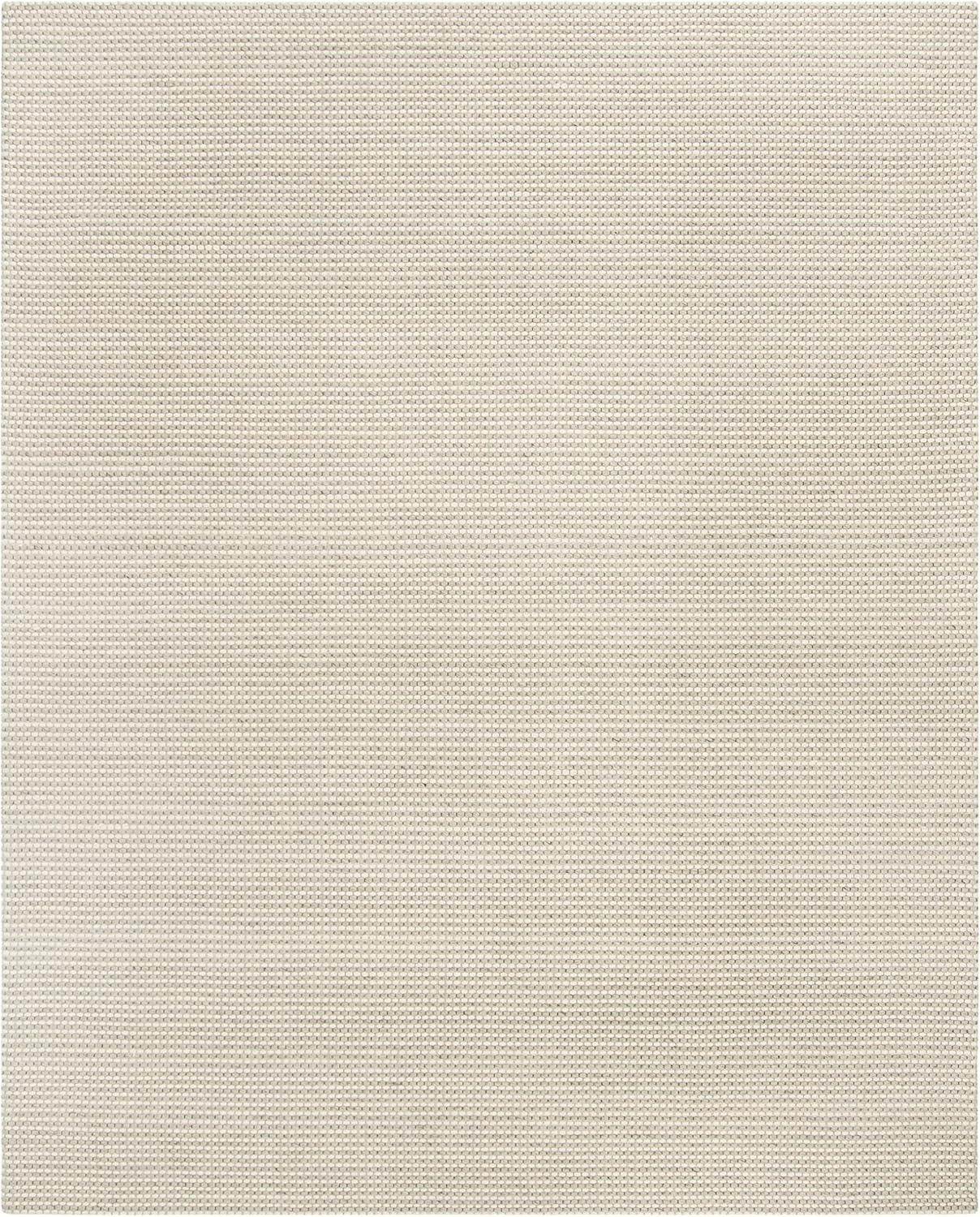 SAFAVIEH Natura Corine Braided Area Rug, Silver/Ivory, 9' x 12'