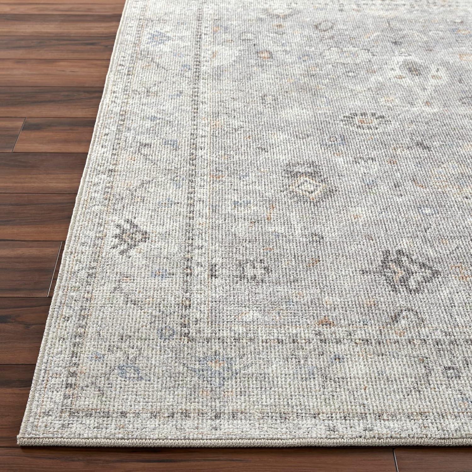 Becki Owens x Livabliss Davina Oriental Feather Gray/Taupe Area Rug