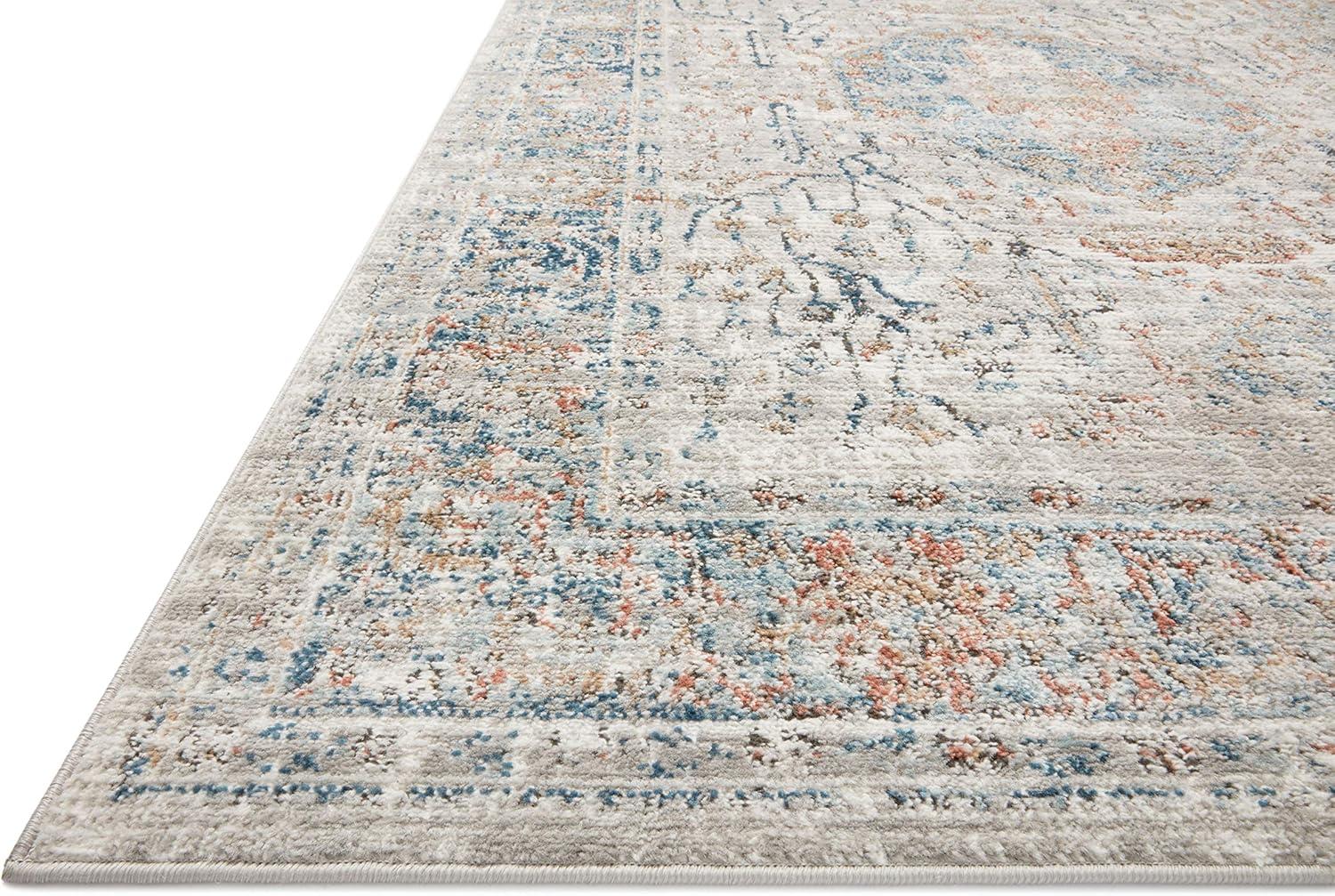 Loloi II Bianca Collection BIA-02 Stone / Multi, Traditional Area Rug 7'-11" x 10'-6"