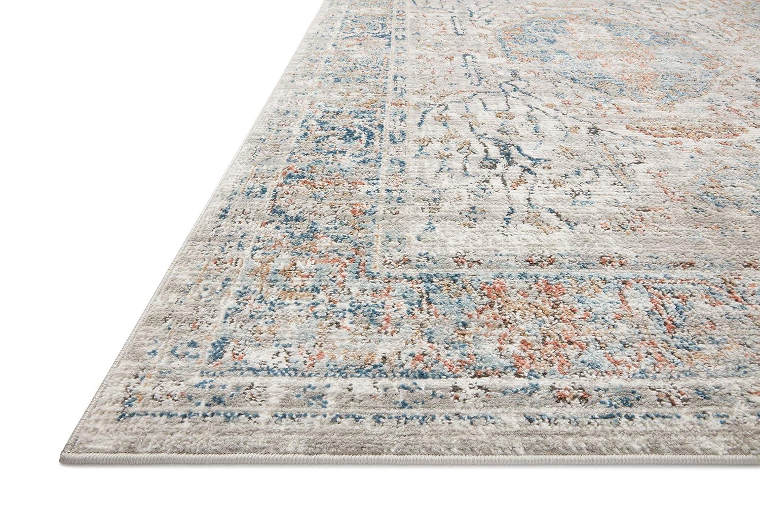 Loloi II Bianca Collection BIA-02 Stone / Multi, Traditional Area Rug 9'-9" x 13'-6"