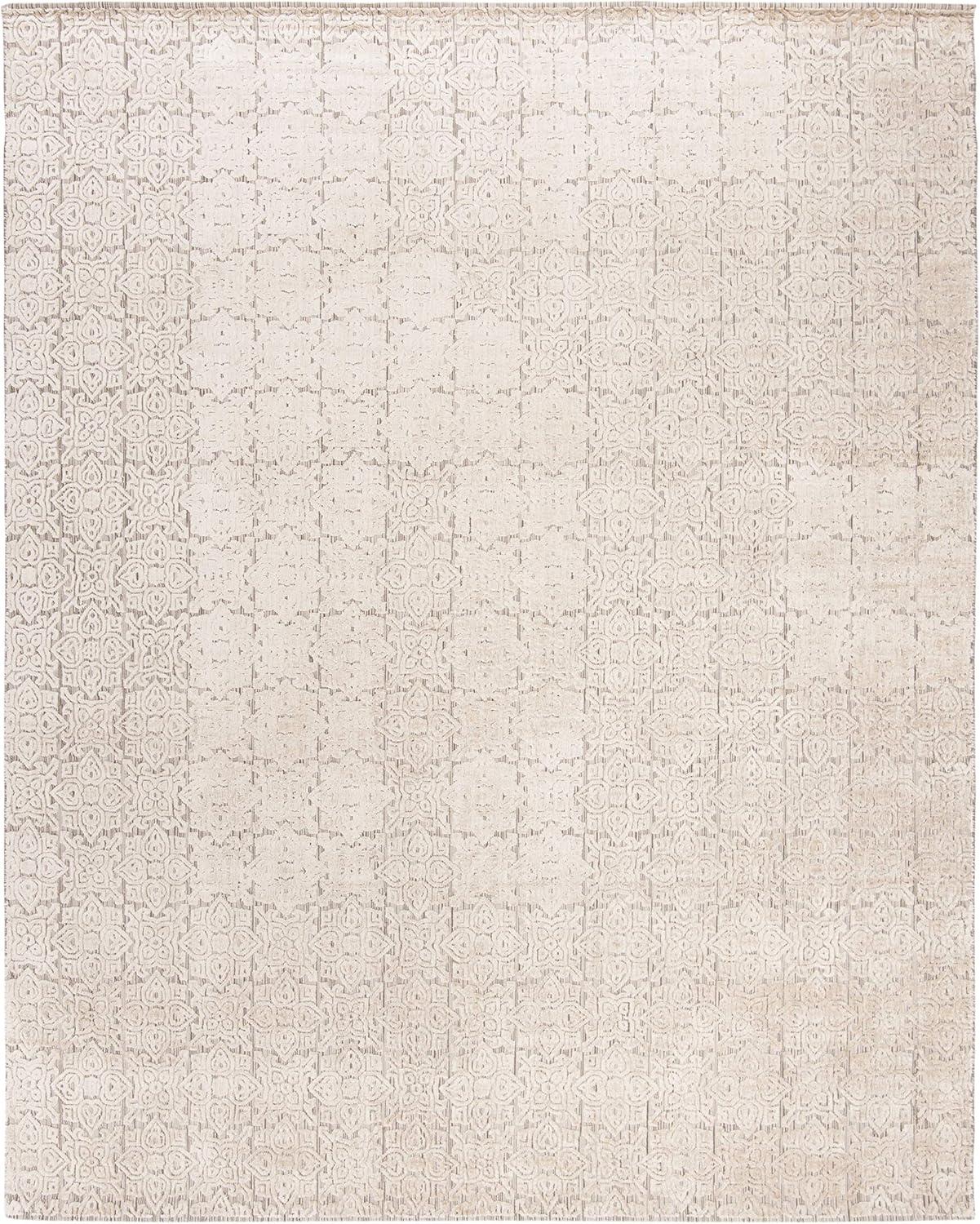 Loany Viscose Geometric Rug