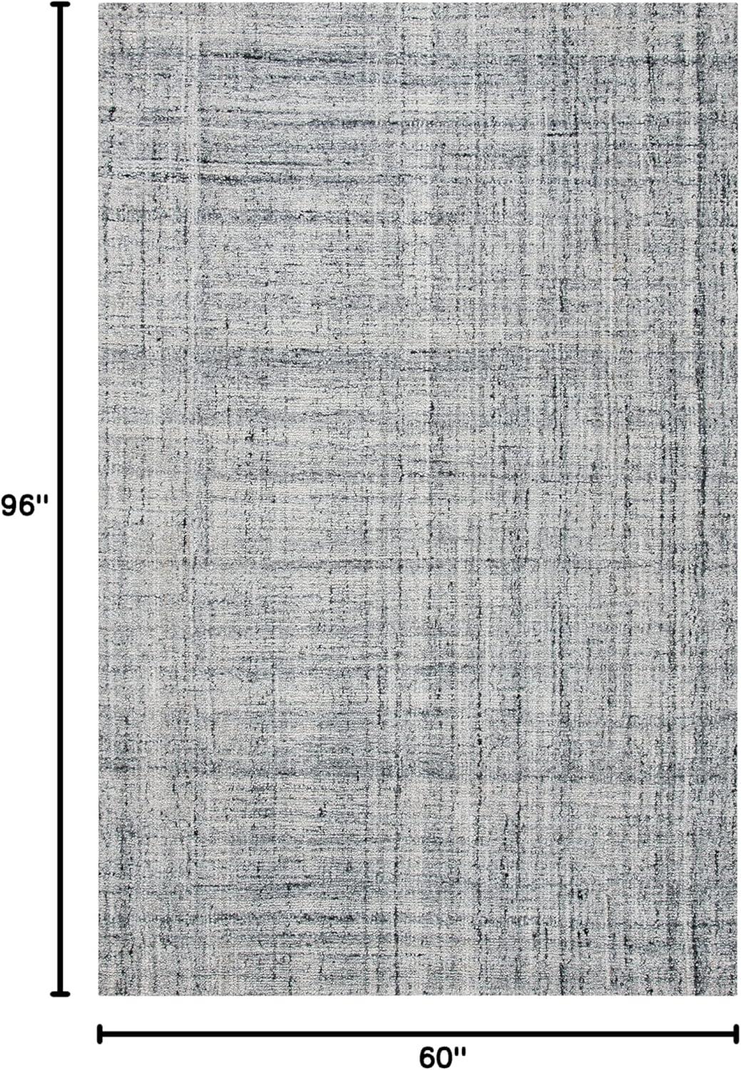 SAFAVIEH Abstract Bailey Striped Area Rug, Grey/Black, 5' x 8'